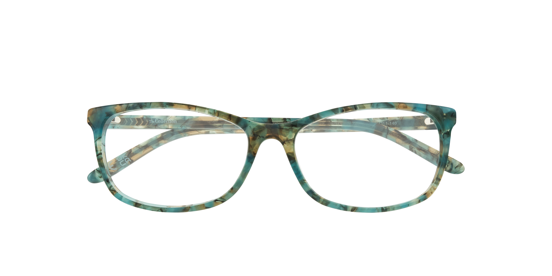 Ella Seaglass Sands AcetateEyeglass Frames for Glasses Direct, Closed View
