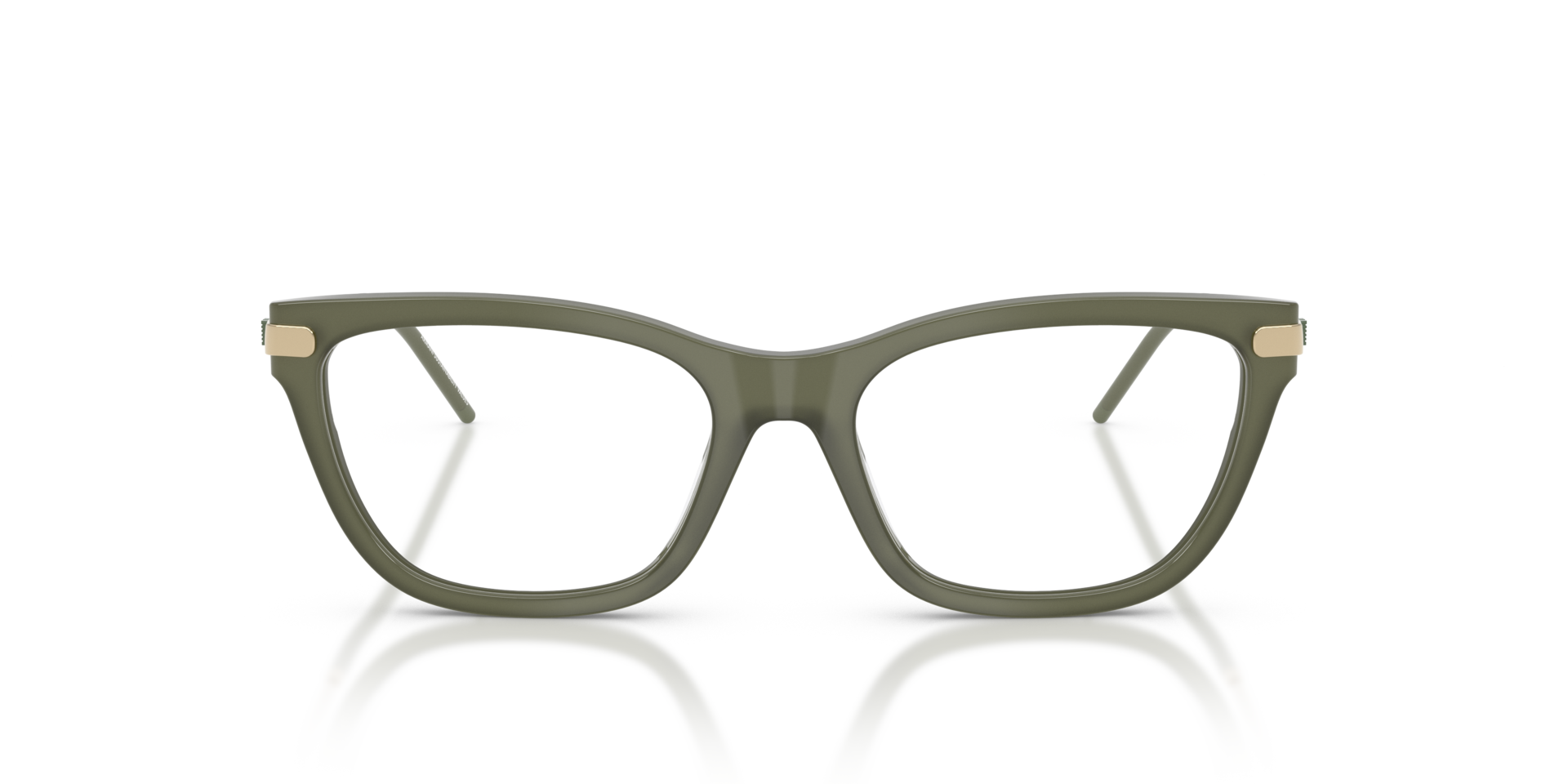 EA3262 Shiny Opal Green AcetateEyeglass Frames for Glasses Direct, Front View