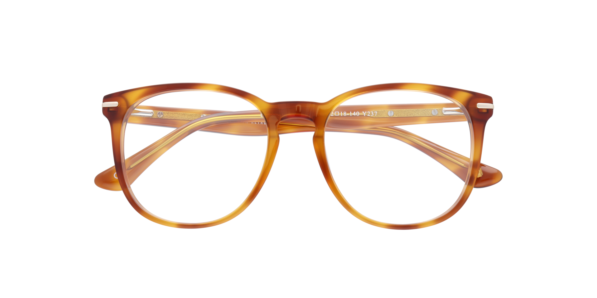 Epping Honey Havana AcetateEyeglass Frames for Glasses Direct, Closed View