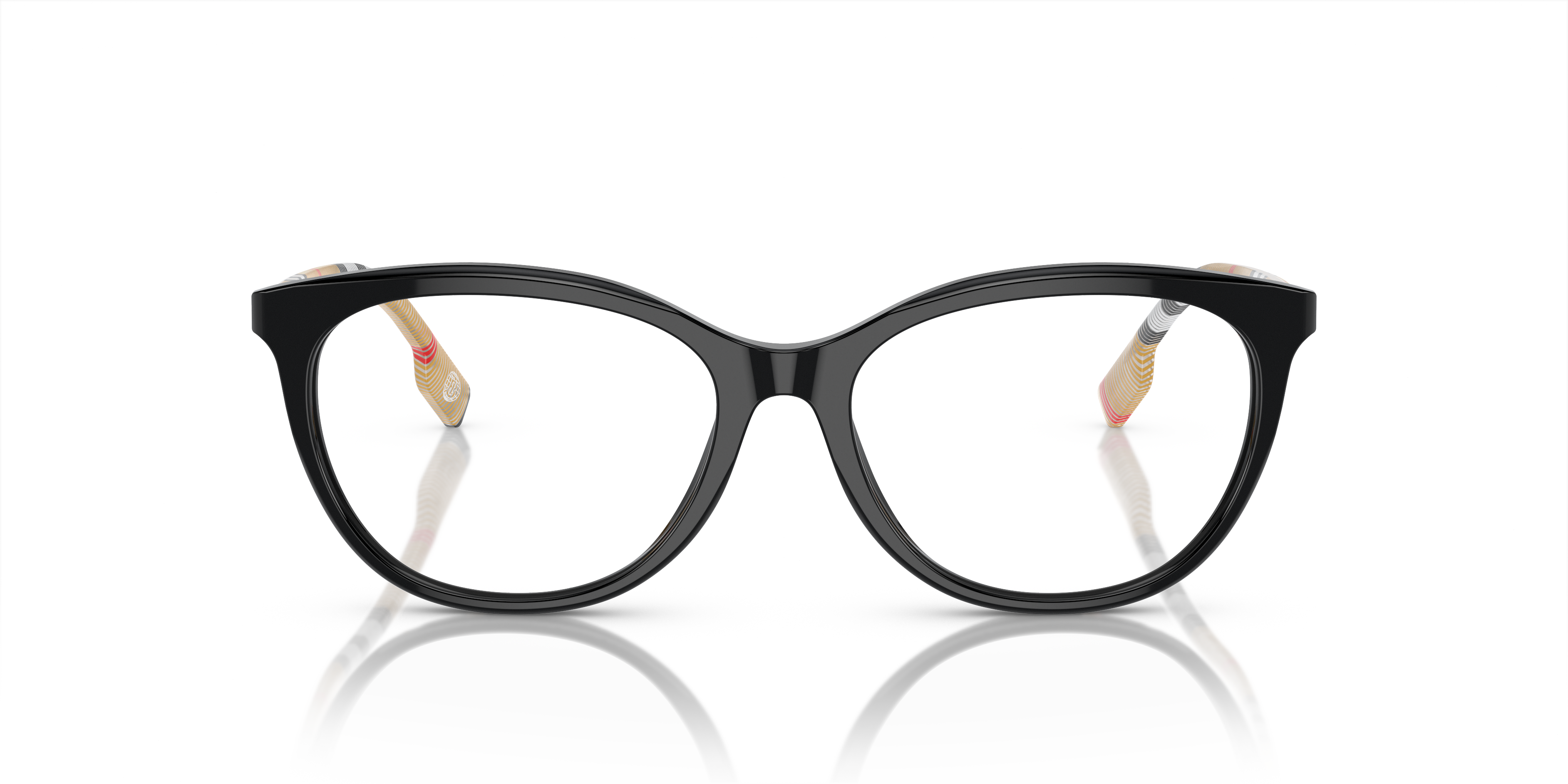BE2389 Black AcetateEyeglass Frames for Glasses Direct, Front View