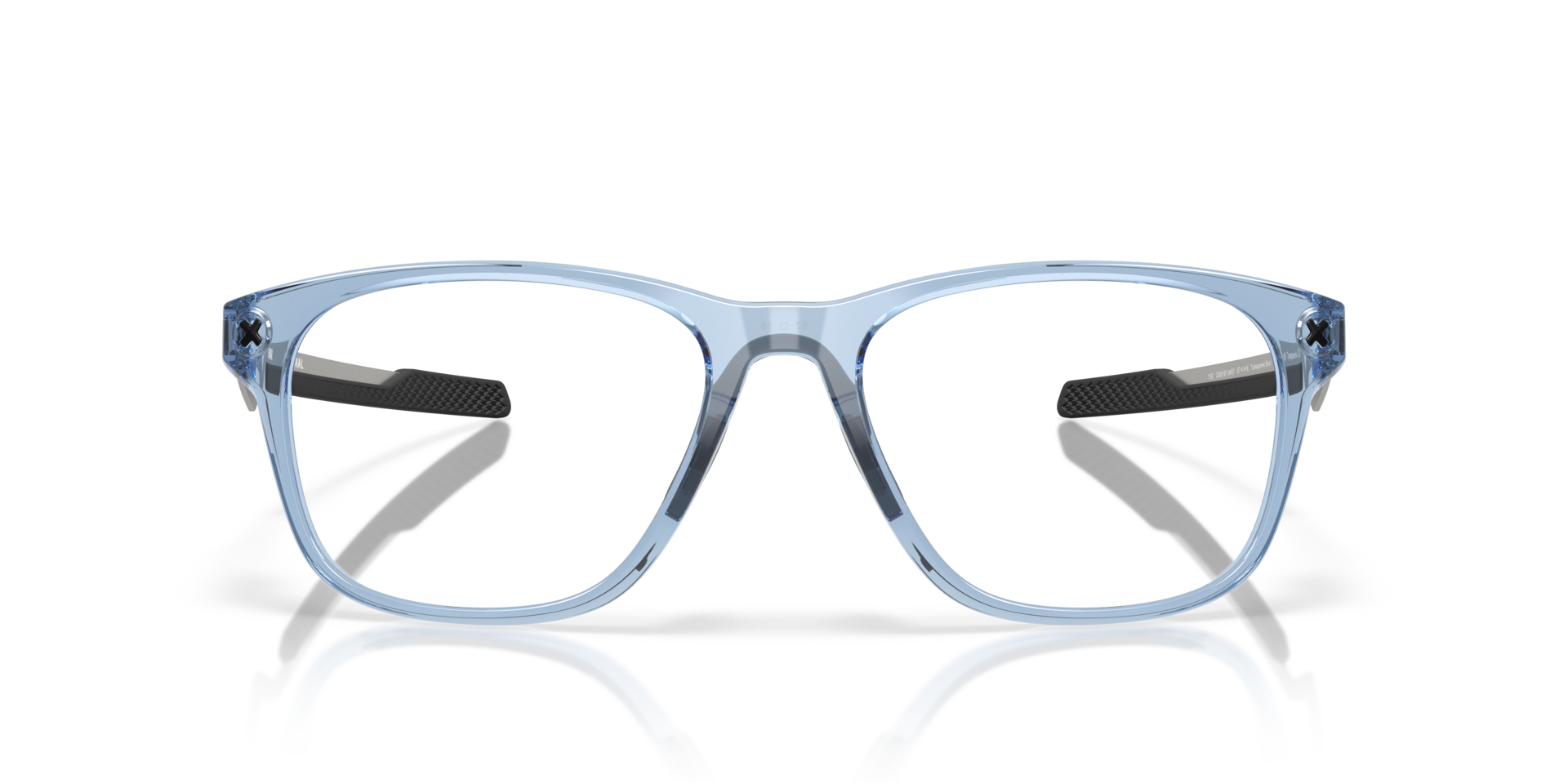 Cerebral Transparent Blue PlasticEyeglass Frames for Glasses Direct, Front View