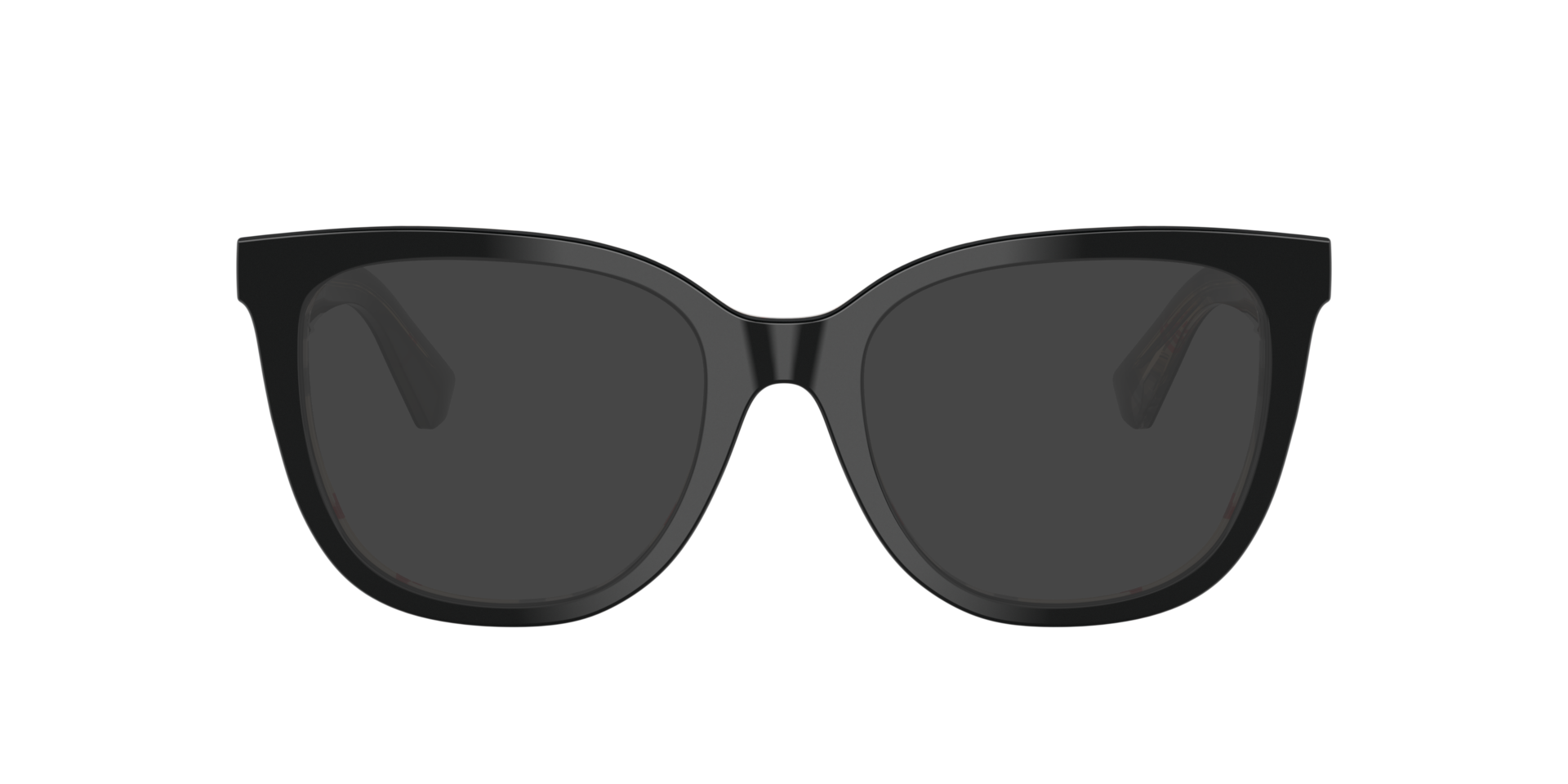 Top Black On Vintage Check BE2415 -  Acetate