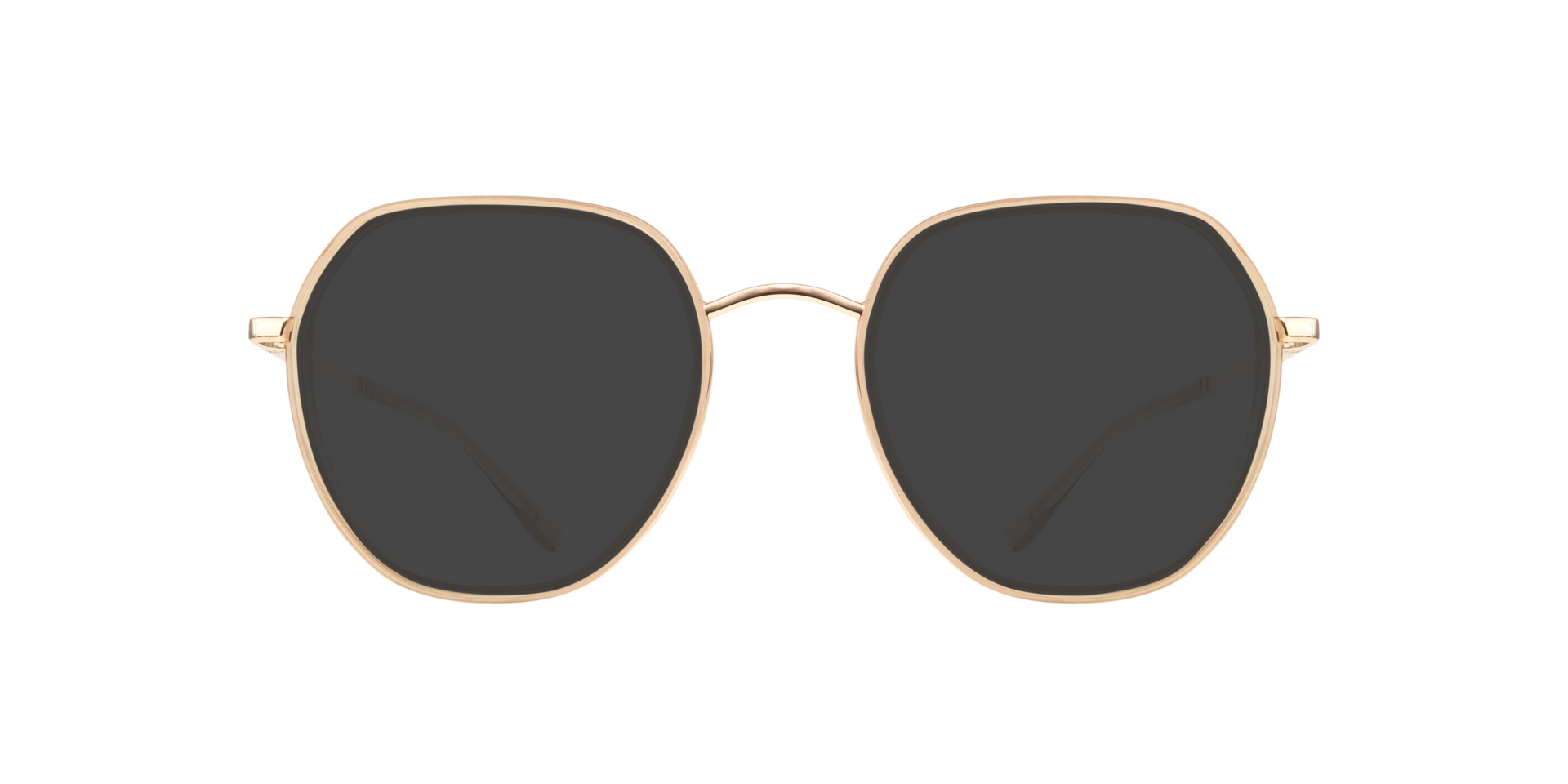 Lina Beige & Gold MetalEyeglass Frames for Glasses Direct, with Tinted Lenses
