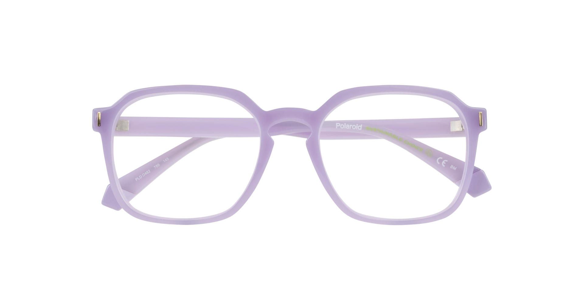 PLD D482 Purple Light PlasticEyeglass Frames for Glasses Direct, Closed View