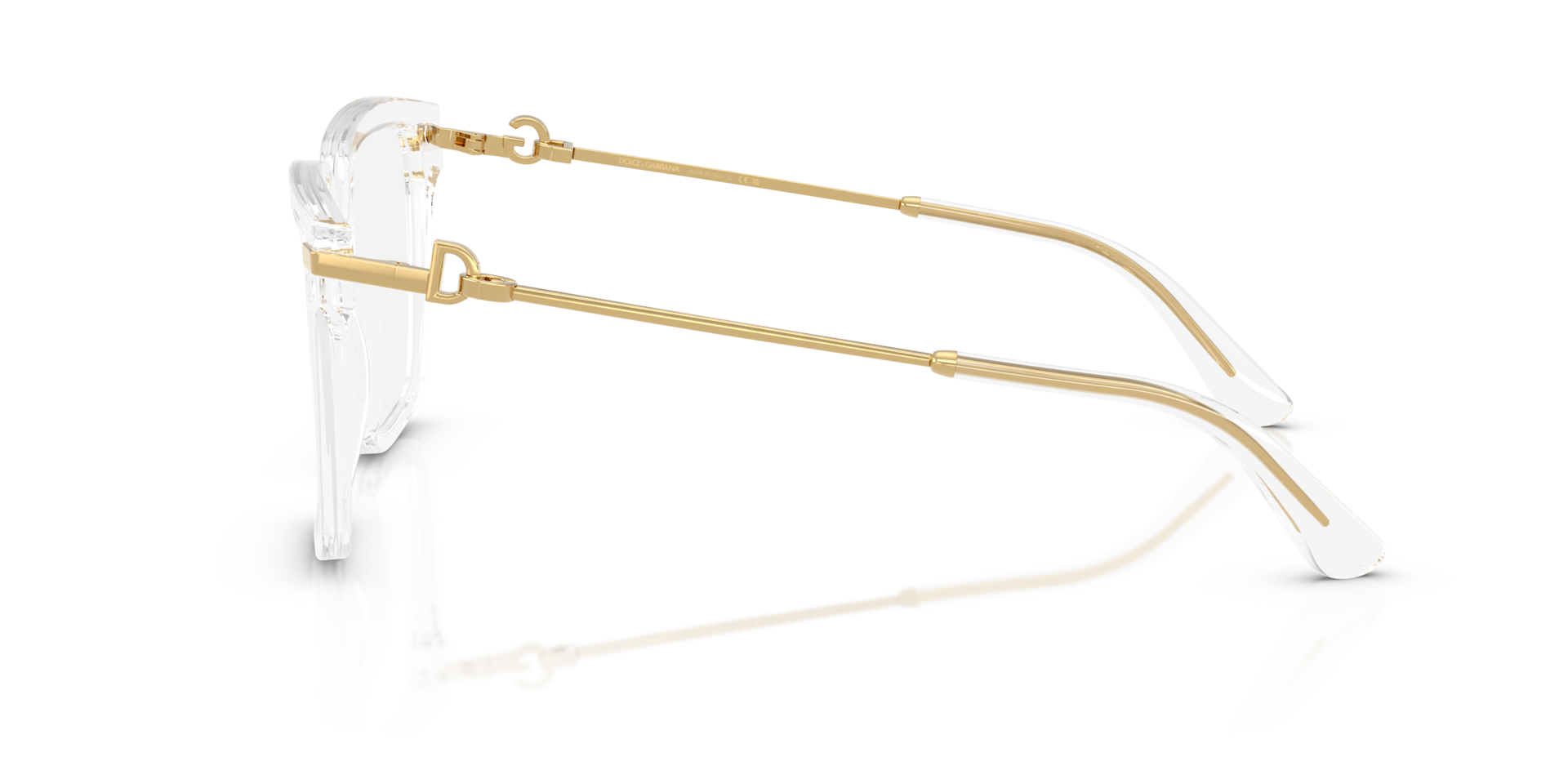 DG3397 Crystal AcetateEyeglass Frames for Glasses Direct, Side View