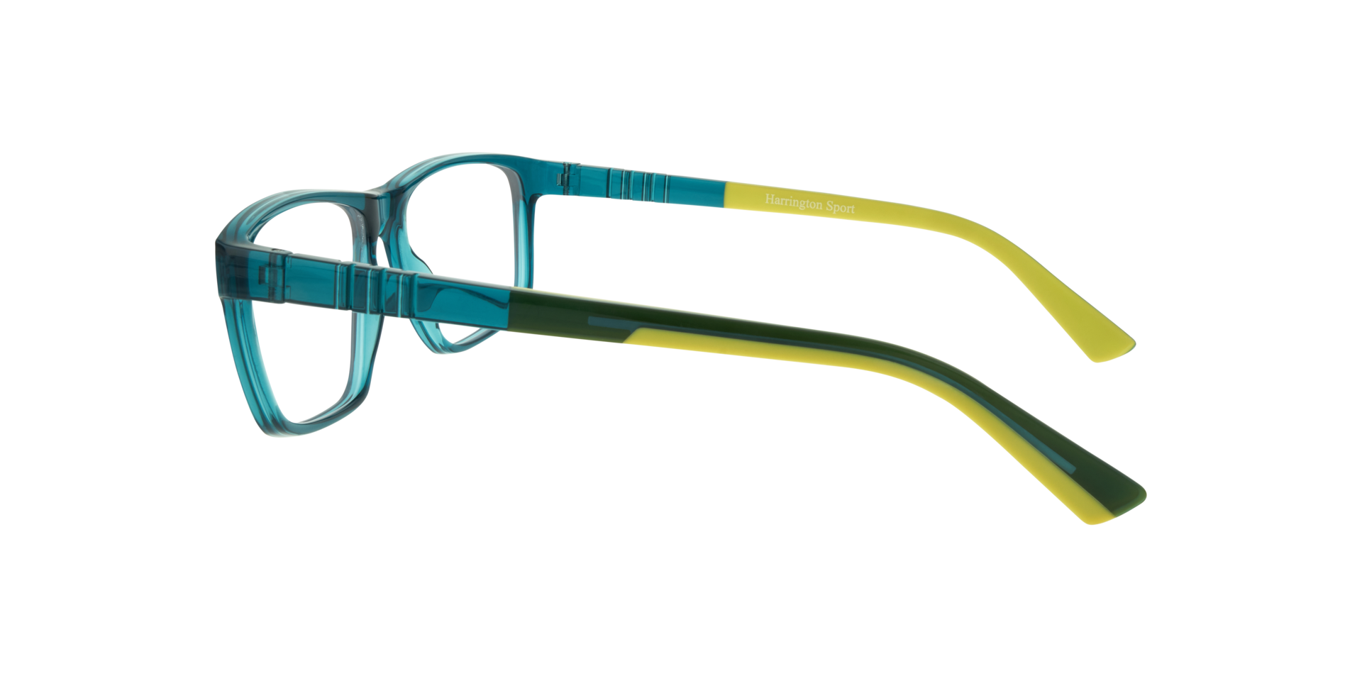 Jason Crystal Green PlasticSunglass Frames for Glasses Direct, Side View