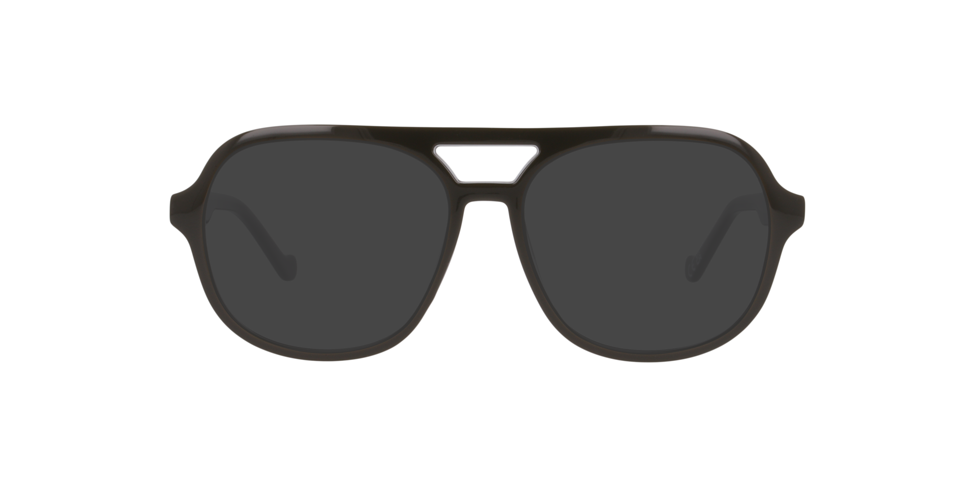 Maxwell Khaki PlasticEyeglass Frames for Glasses Direct, with Tinted Lenses