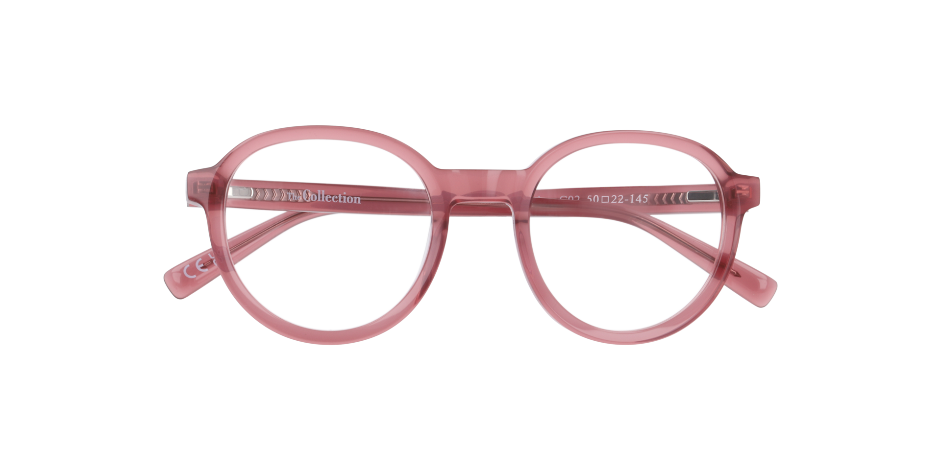 Marley Milky Purple AcetateEyeglass Frames for Glasses Direct, Closed View