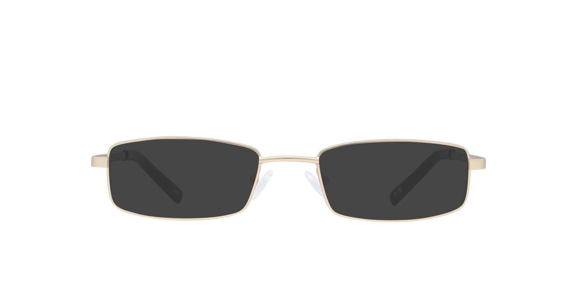 Gordan Matte Gold MetalEyeglass Frames for Glasses Direct, with Tinted Lenses