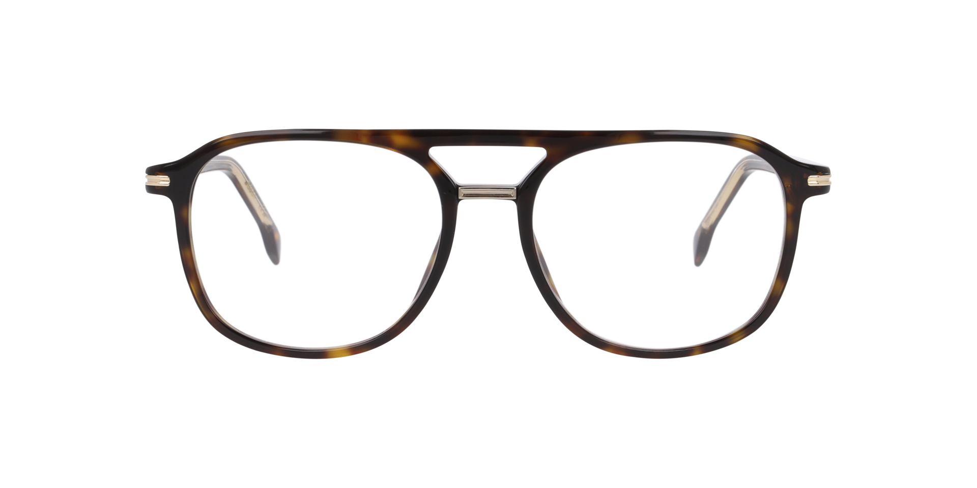 Boss 1755 Tortoise AcetateEyeglass Frames for Glasses Direct, Front View