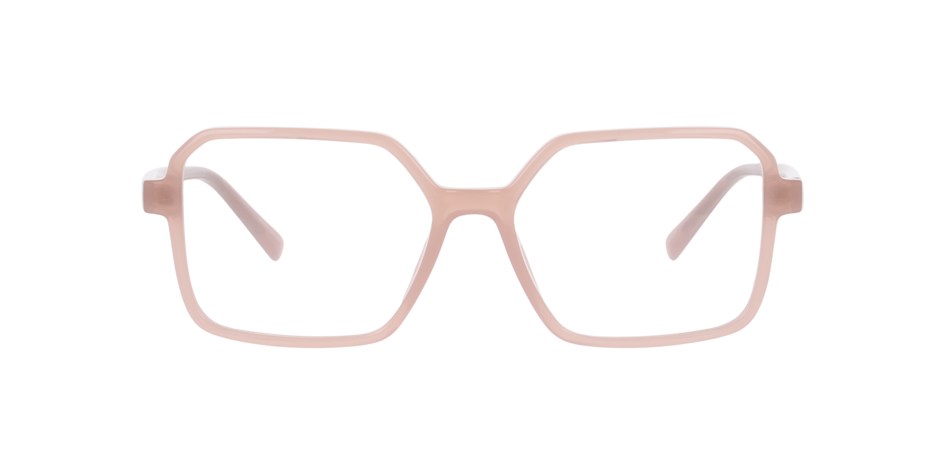 Nikita Milky Pink PlasticEyeglass Frames for Glasses Direct, Front View