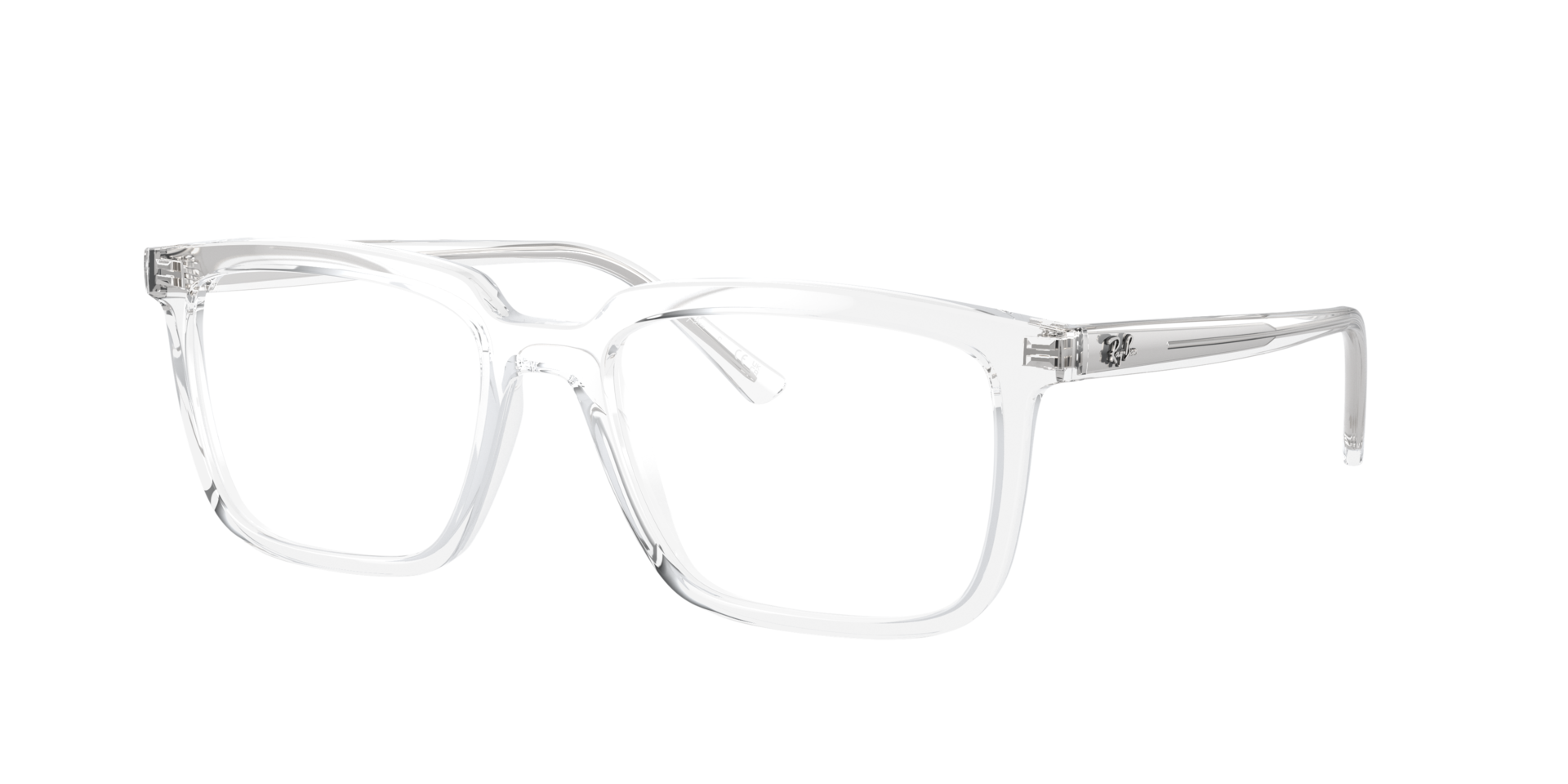 RB7239 Transparent PlasticEyeglass Frames for Glasses Direct, Angle View