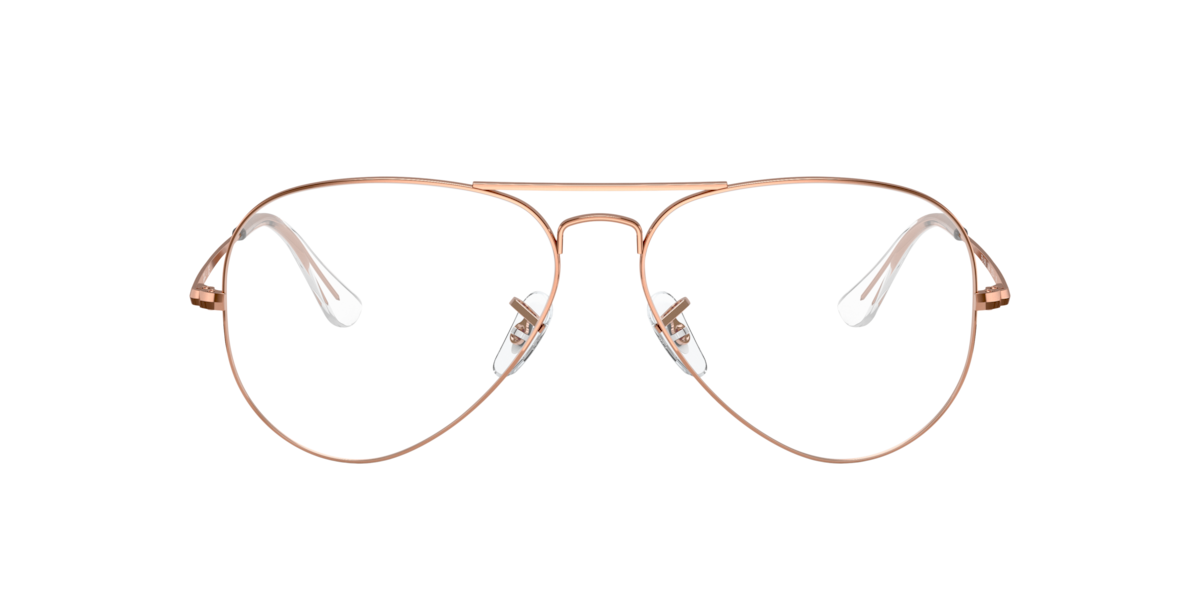 Ray - Ban Unisex Gold Rx6489 Aviator 3094 Optical Frames Metal Transparent Pilot Normal - Image 5