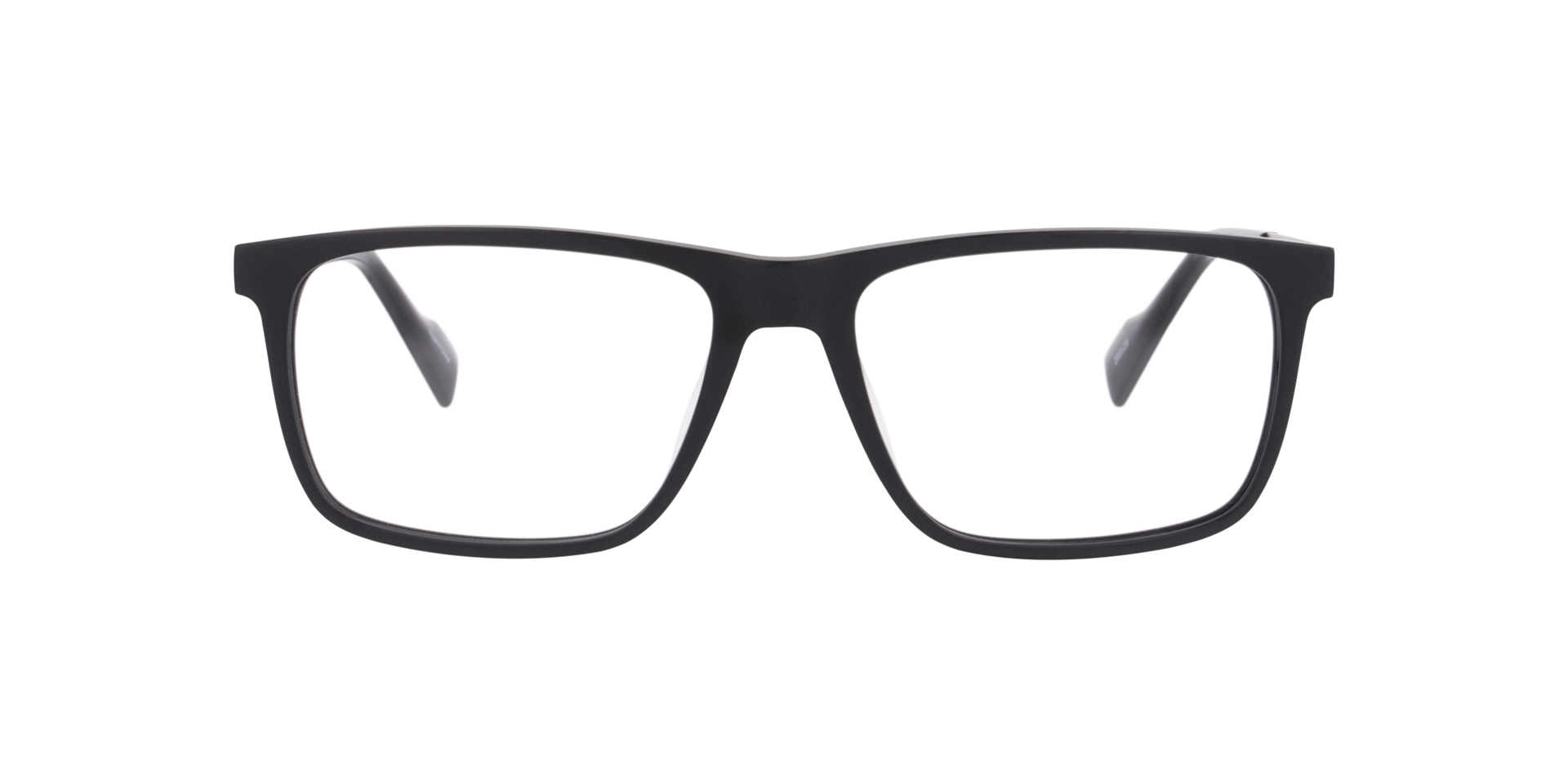 Bspark Black AcetateEyeglass Frames for Glasses Direct, Front View