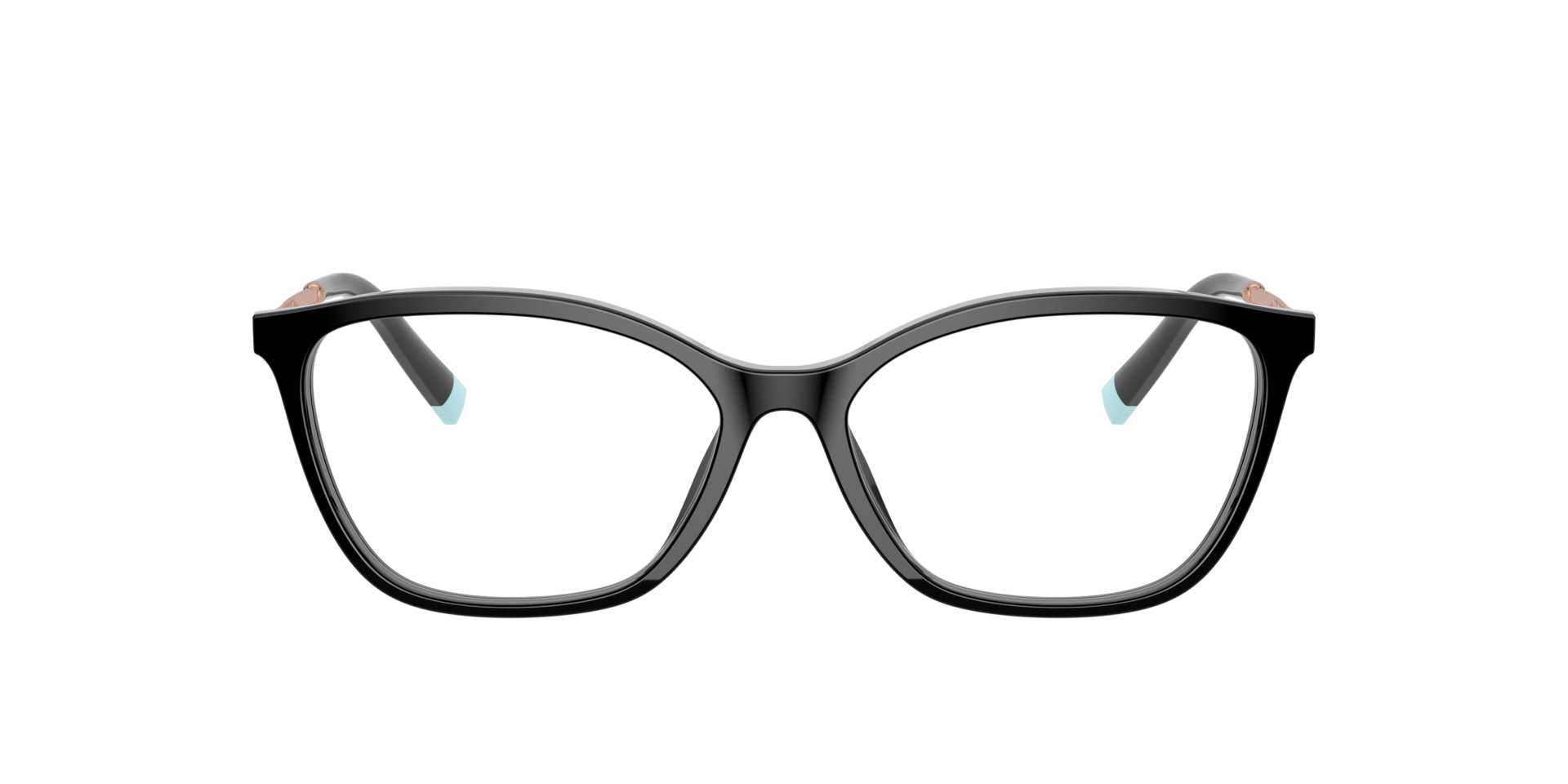 TF2205 Black AcetateEyeglass Frames for Glasses Direct, Front View