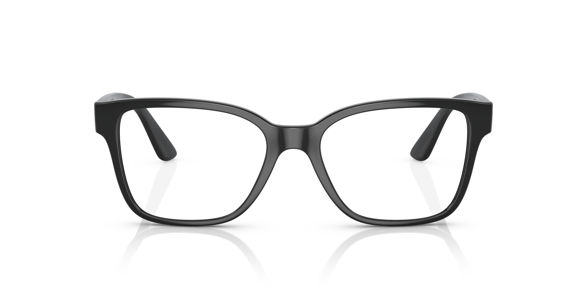 VO5452 Black PlasticEyeglass Frames for Glasses Direct, Front View