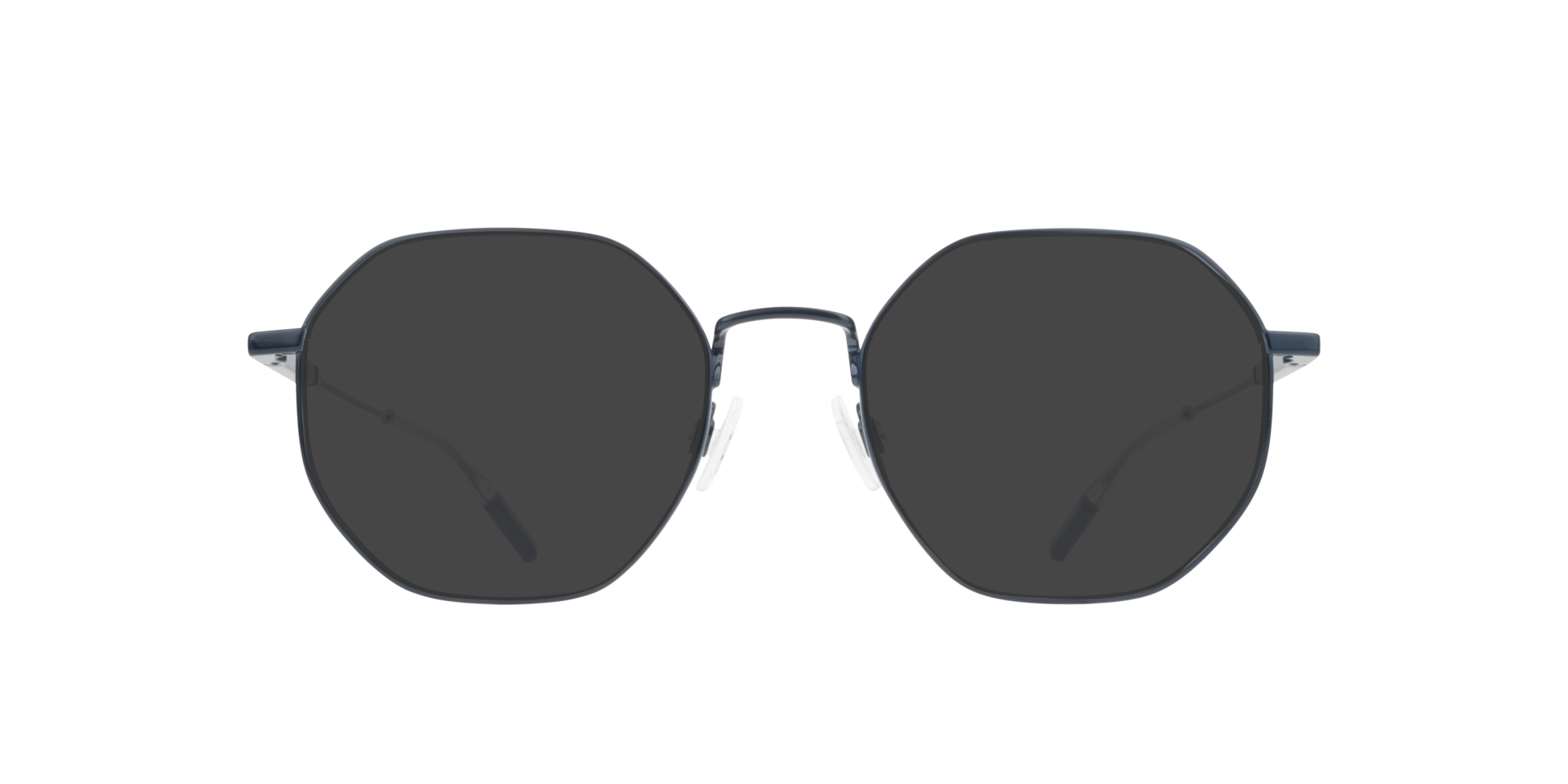 TJ 0096 Blue MetalSunglass Frames for Glasses Direct, with Tinted Lenses