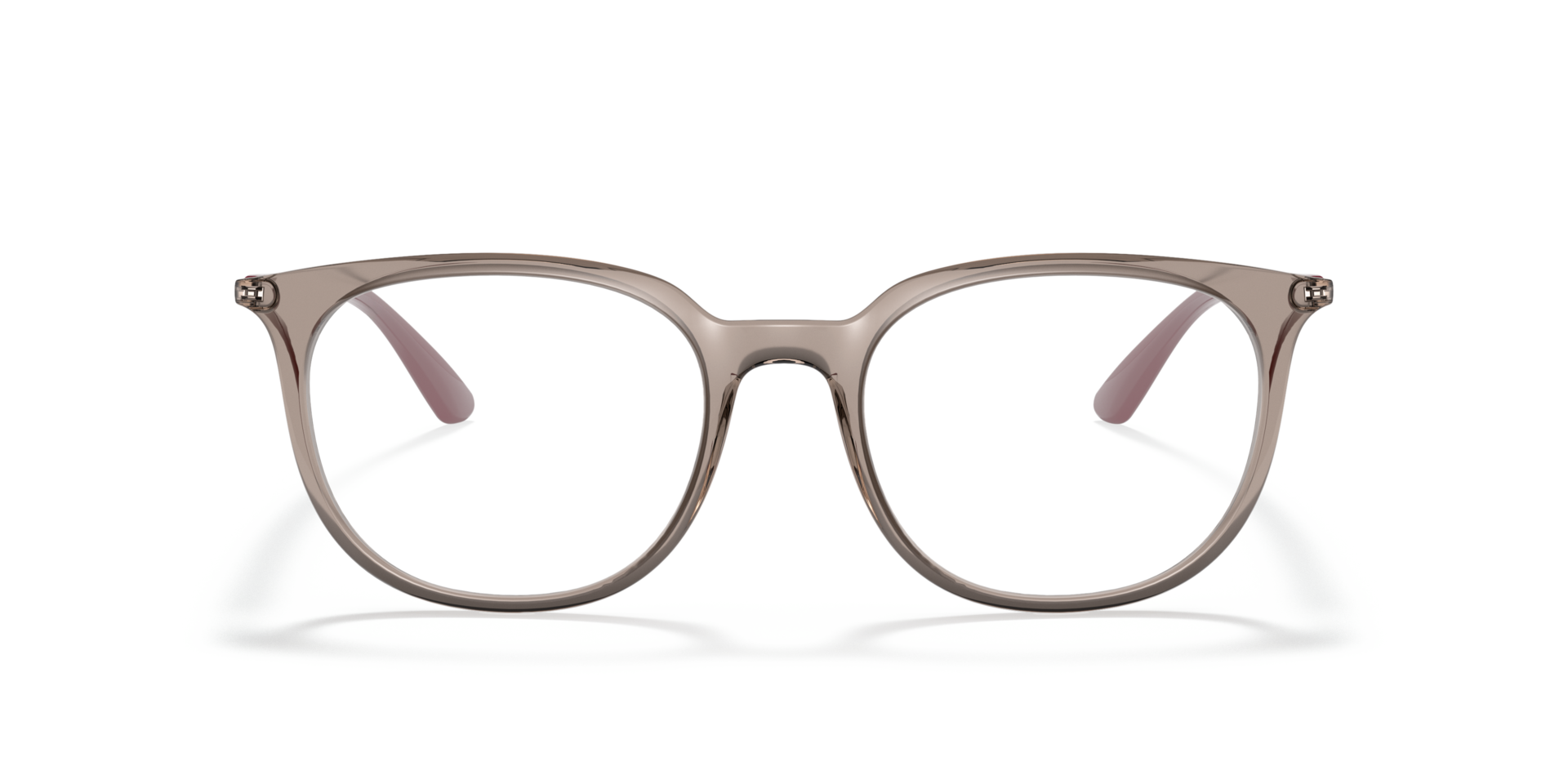 RB7190 Transparent Grey PlasticEyeglass Frames for Glasses Direct, Front View