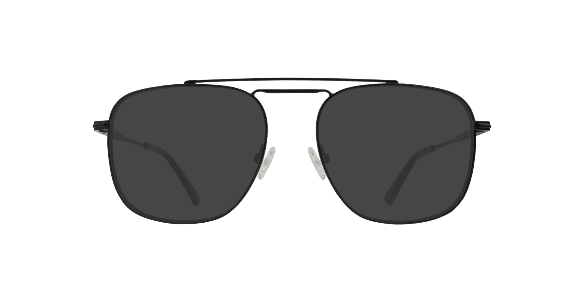 Jacob Shiny Black MetalEyeglass Frames for Glasses Direct, with Tinted Lenses
