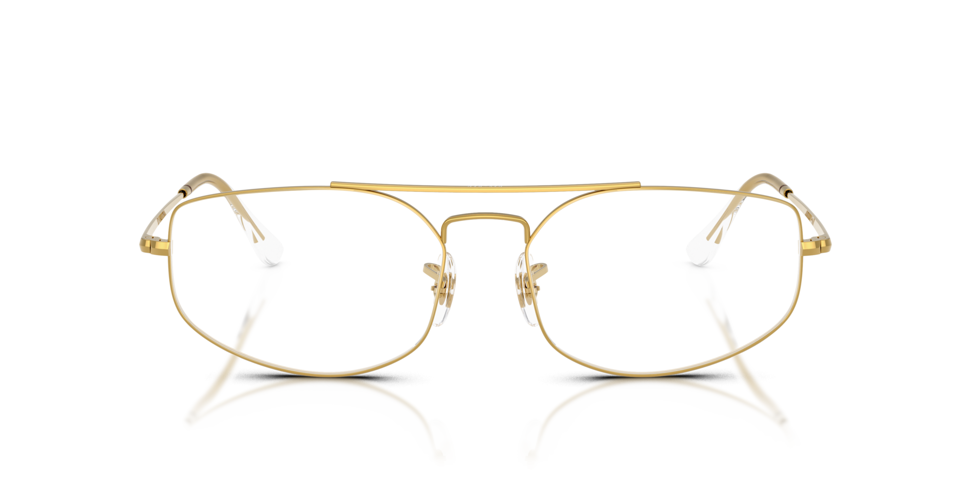 Explorer V Optics Legend Gold MetalEyeglass Frames for Glasses Direct, Front View