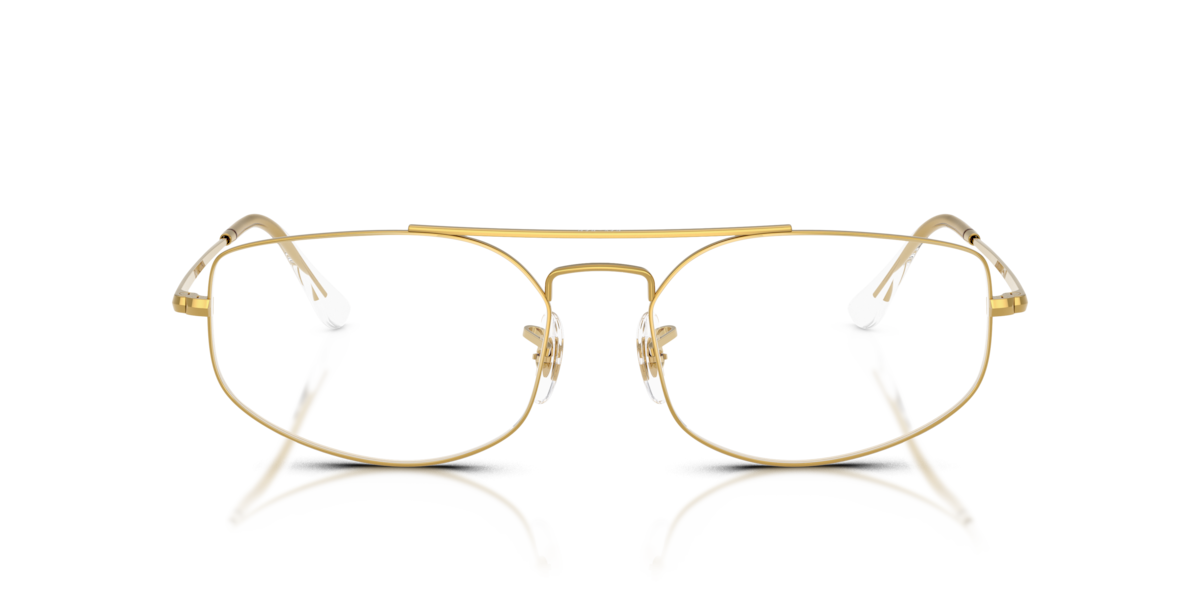 Ray-Ban Unisex Legend Gold Irregular Metal Eyeglasses Online - Full Rim - Rb6545