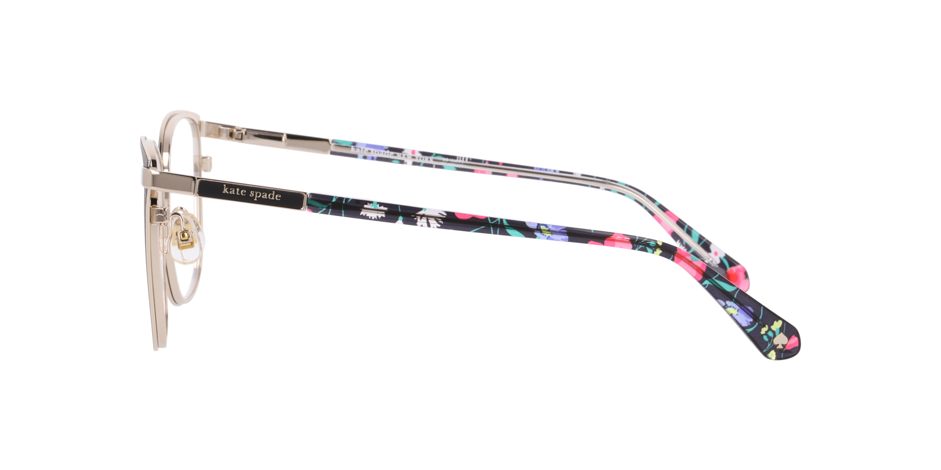 Ks Terriann 2/G Assorted MetalEyeglass Frames for Glasses Direct, Side View