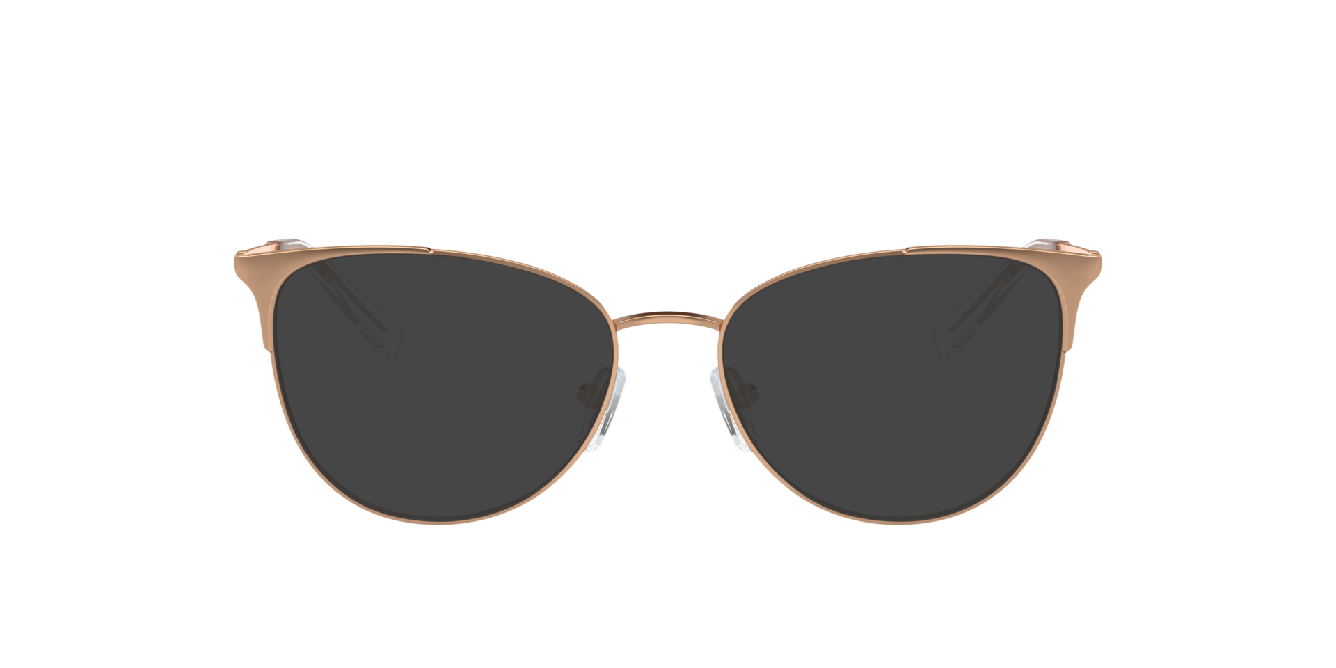 AX1034 Rose Gold MetalEyeglass Frames for Glasses Direct, with Tinted Lenses