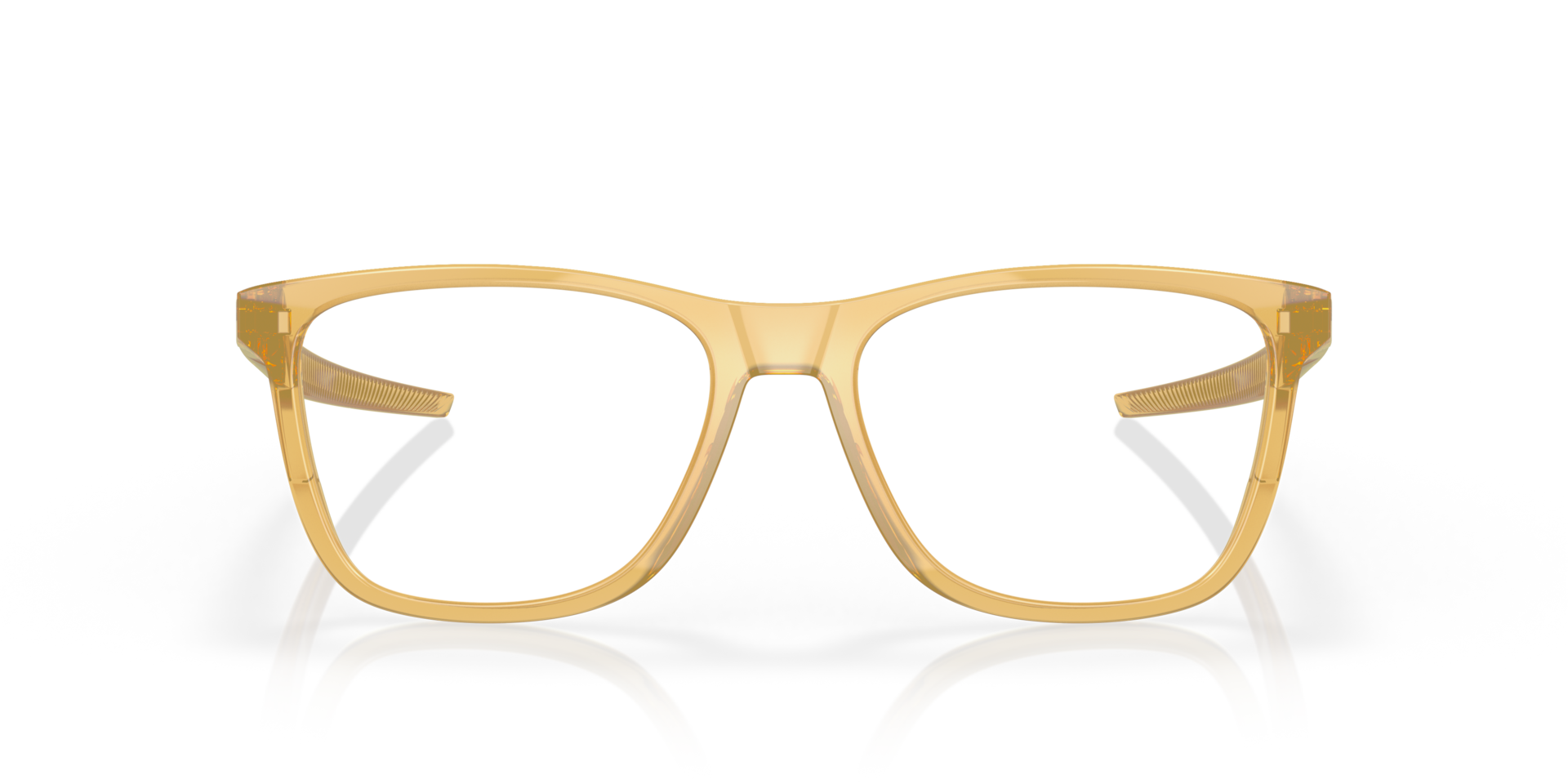 Centerboard Discover Collection Polished Light Curry PlasticEyeglass Frames for Glasses Direct, Front View