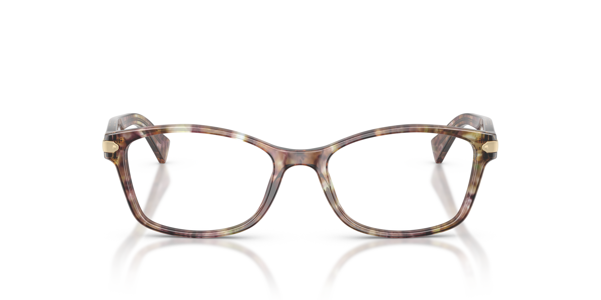 HC6065 Light Brown Confetti Tortoise AcetateEyeglass Frames for Glasses Direct, Front View