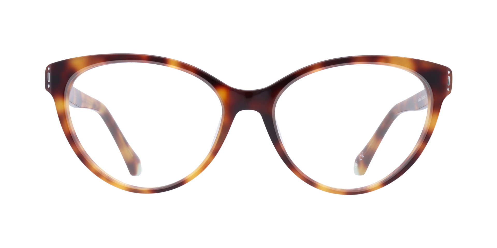 Greta Havana AcetateEyeglass Frames for Glasses Direct, Front View