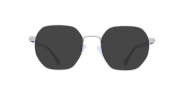 Matte Silver Hainault -  Metal Sunglasses