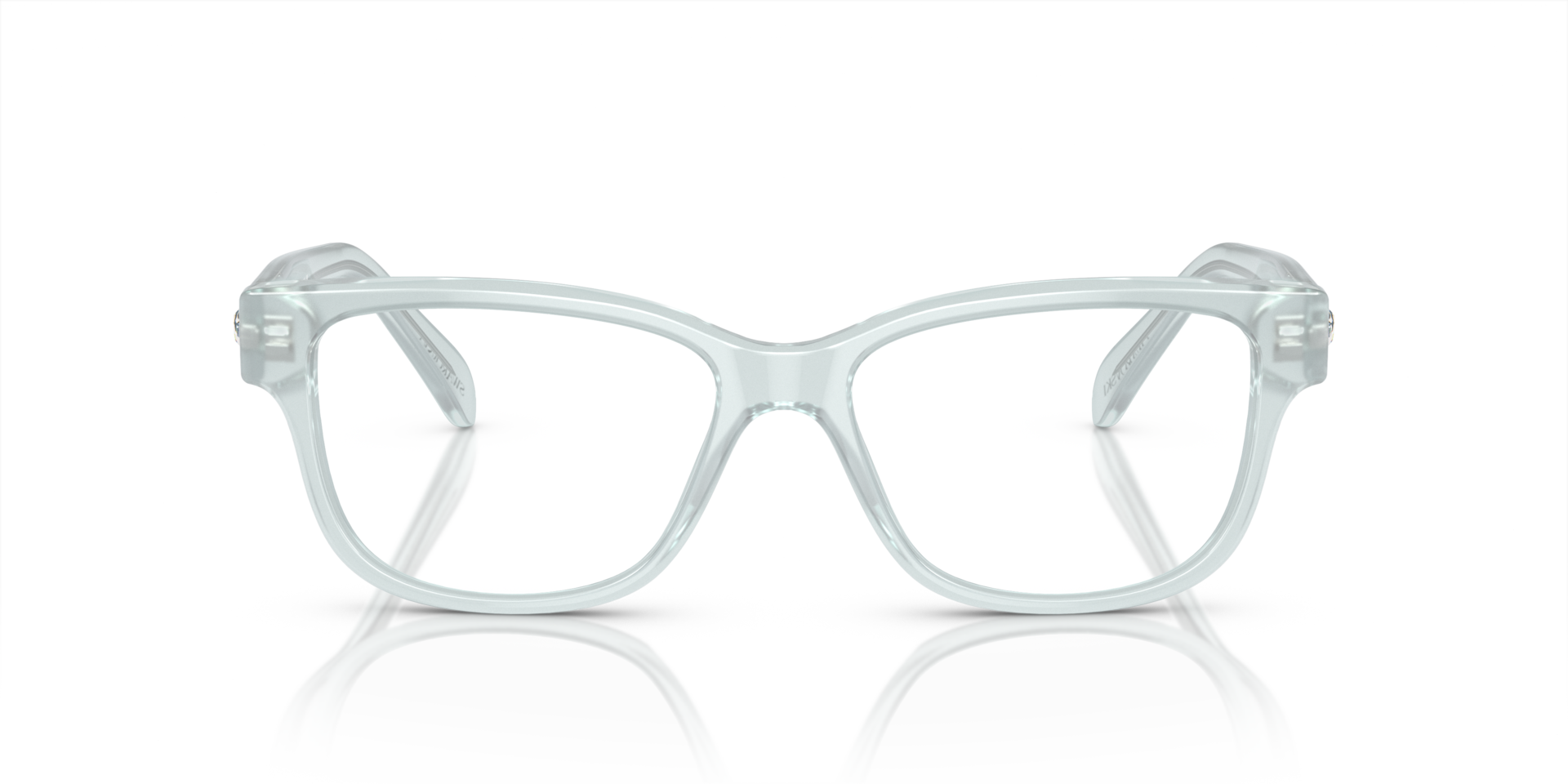 SK2007 Opal Light Blue AcetateEyeglass Frames for Glasses Direct, Front View