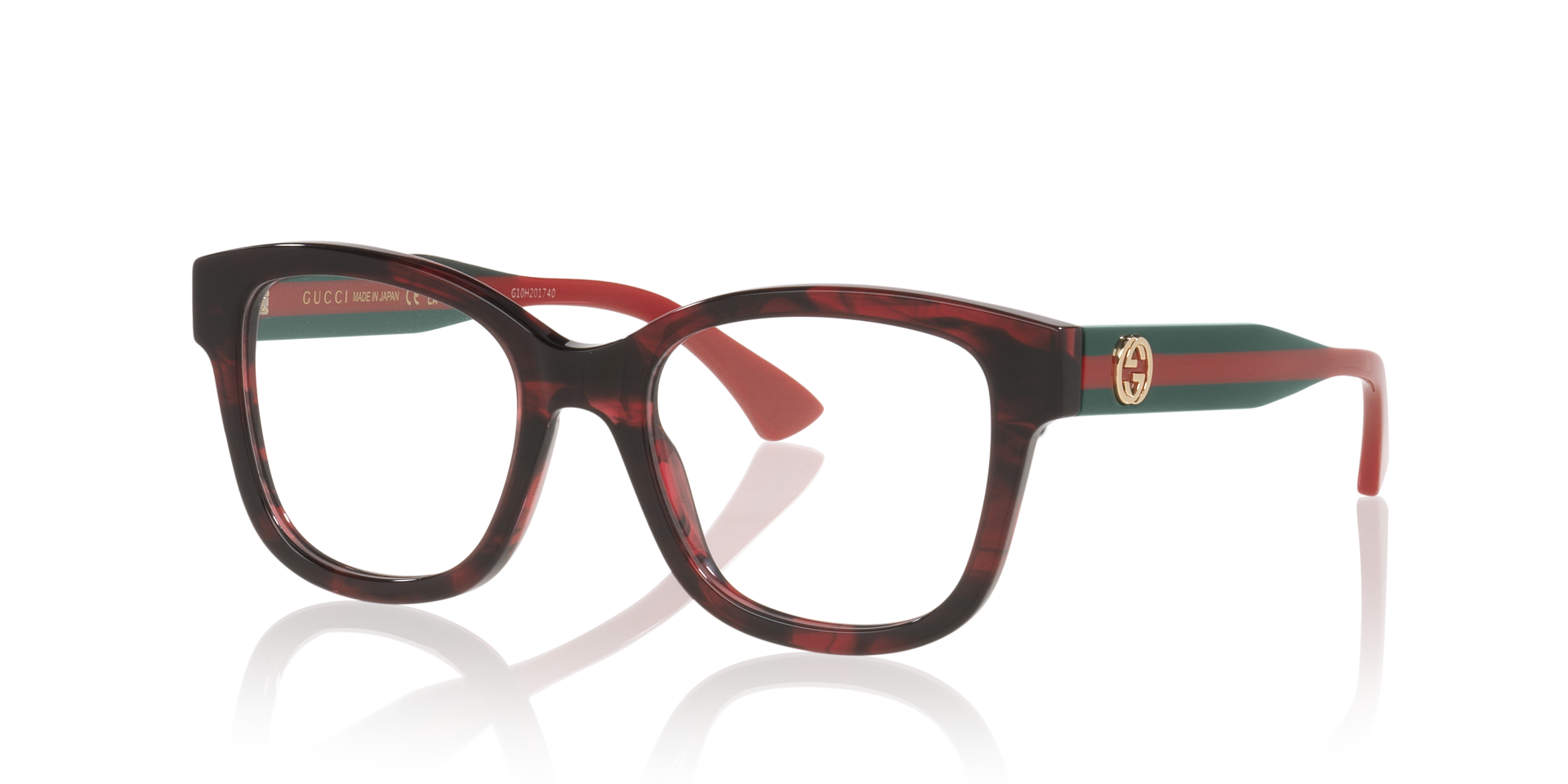 GG1863O Tortoise Blonde AcetateEyeglass Frames for Glasses Direct, Angle View