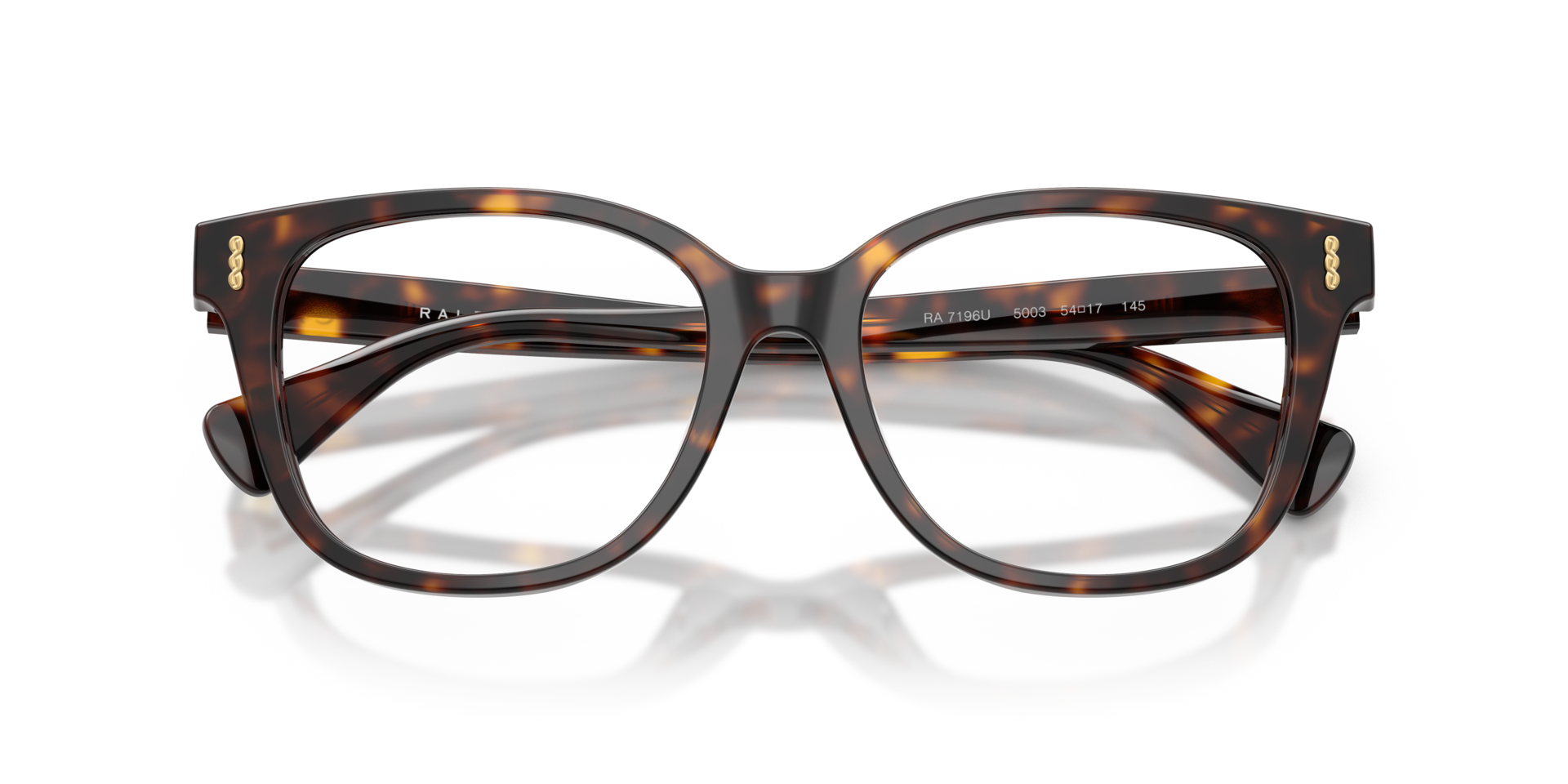 RA7196U Dark Havana AcetateEyeglass Frames for Glasses Direct, Closed View