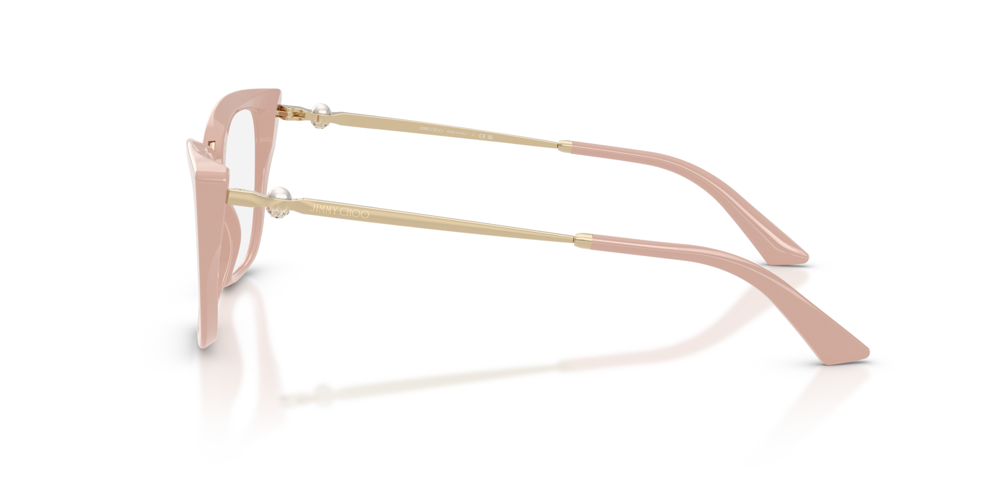 JC3034HB Rose AcetateEyeglass Frames for Glasses Direct, Side View