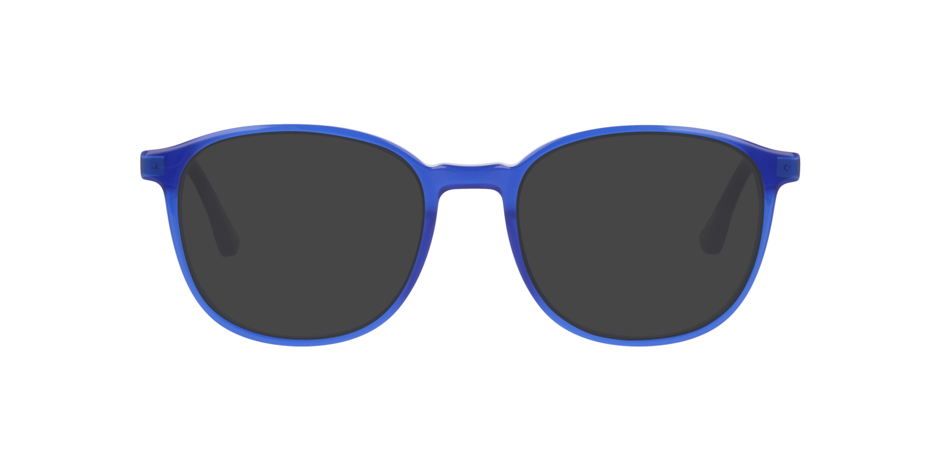Nb4189 Blue Shiny AcetateEyeglass Frames for Glasses Direct, with Tinted Lenses