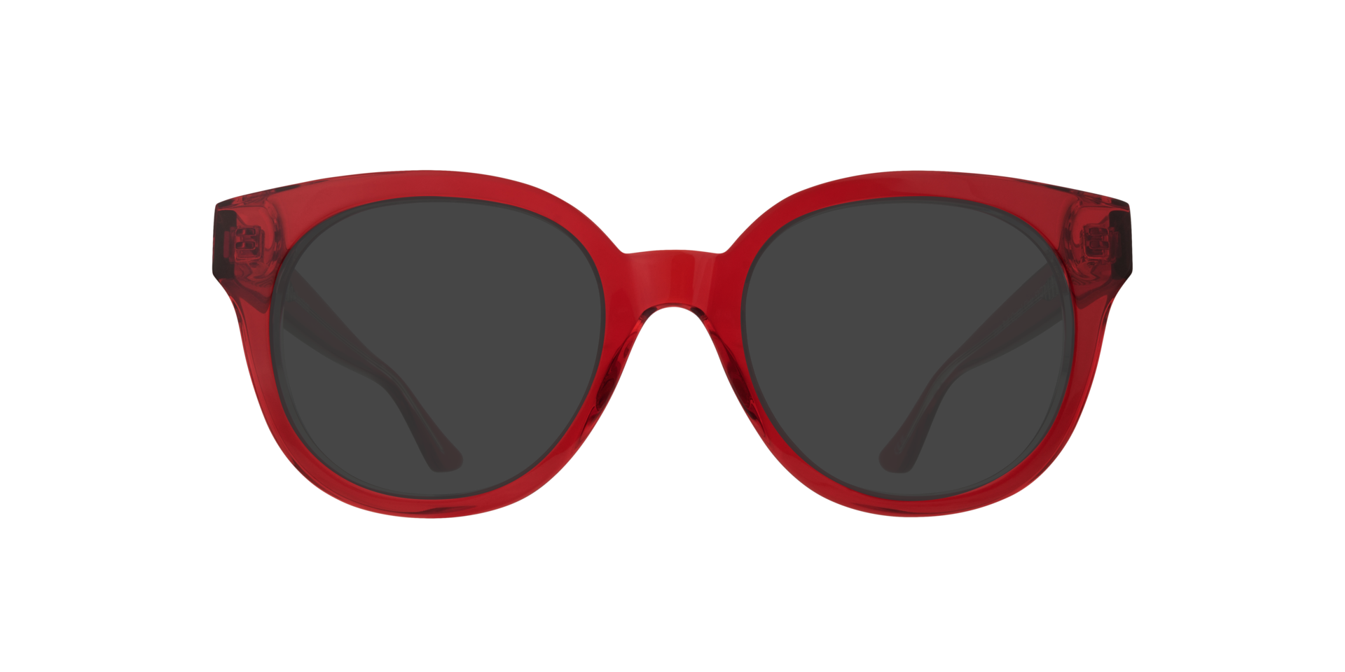 Red/Crystal Clear Jessie -  Acetate
