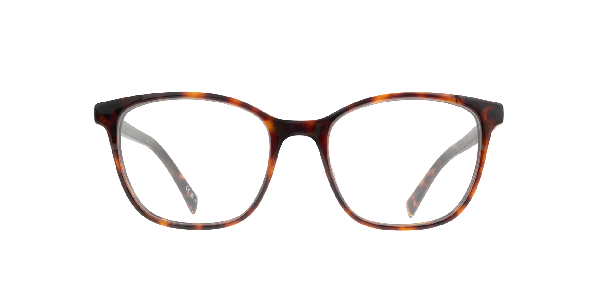 LV 1053 Tortoise PlasticEyeglass Frames for Glasses Direct, Front View
