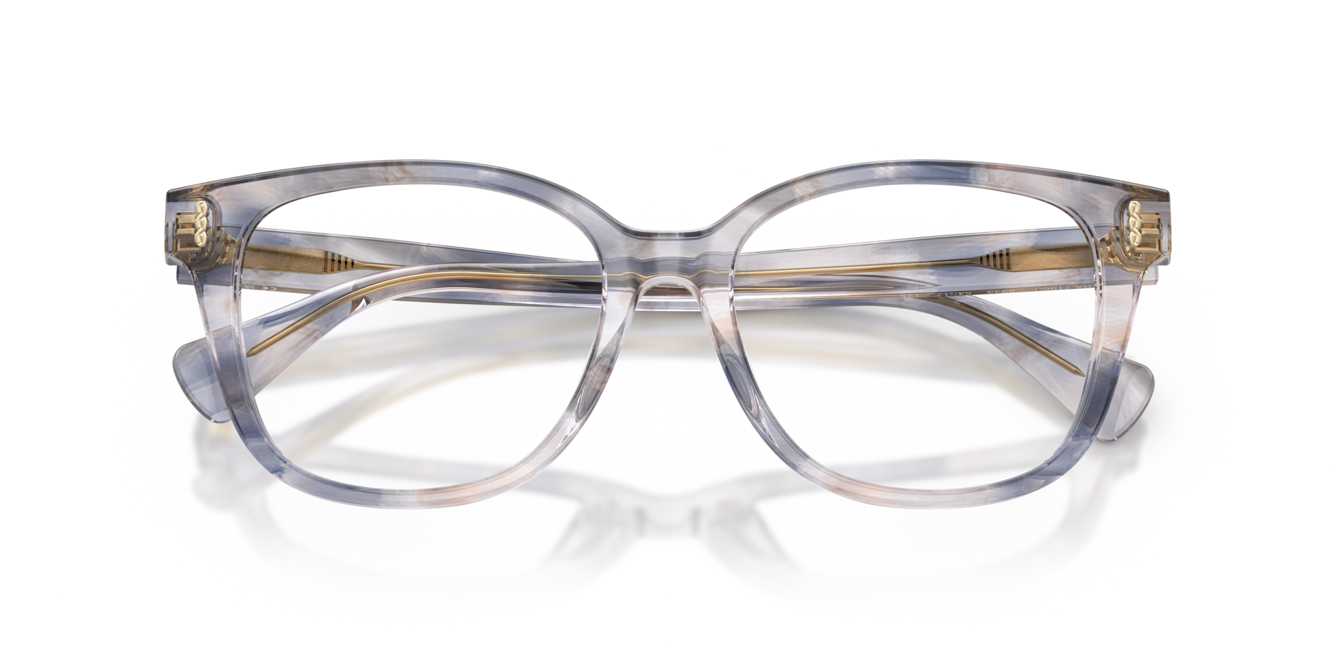 RA7196U Grey Havana AcetateEyeglass Frames for Glasses Direct, Closed View