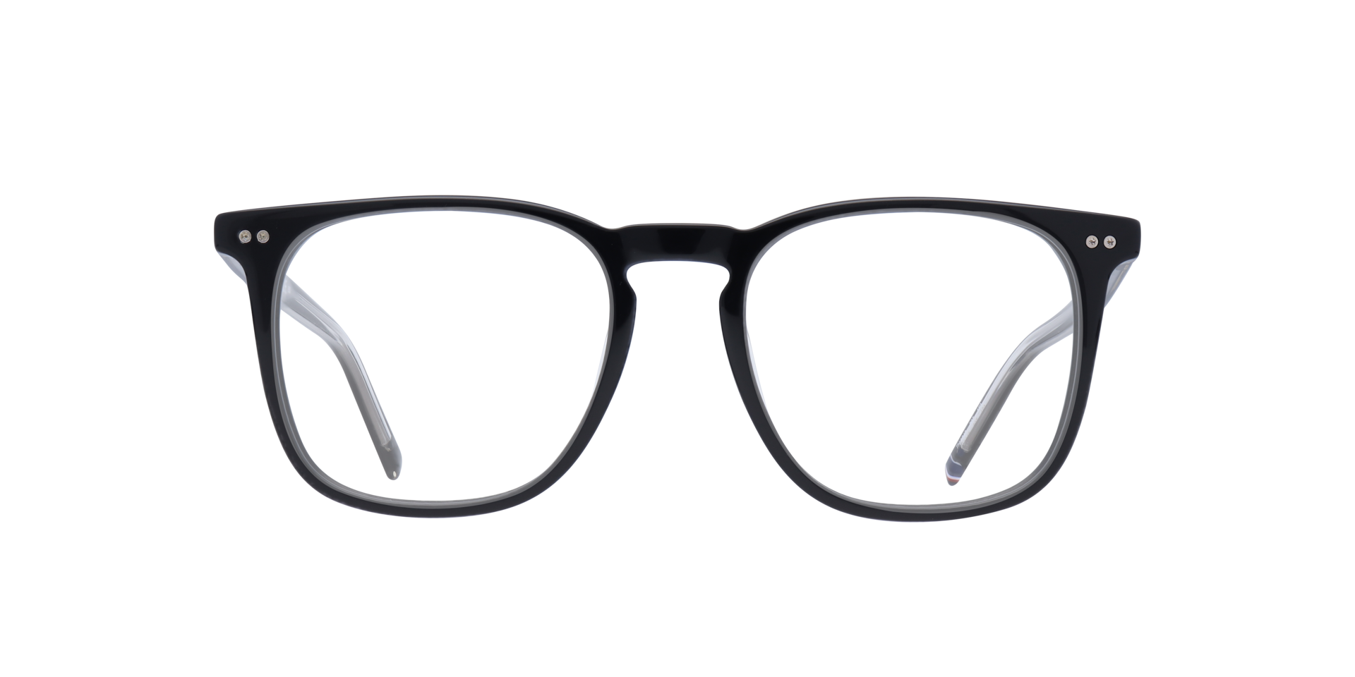 TH 1940 Black AcetateEyeglass Frames for Glasses Direct, Front View