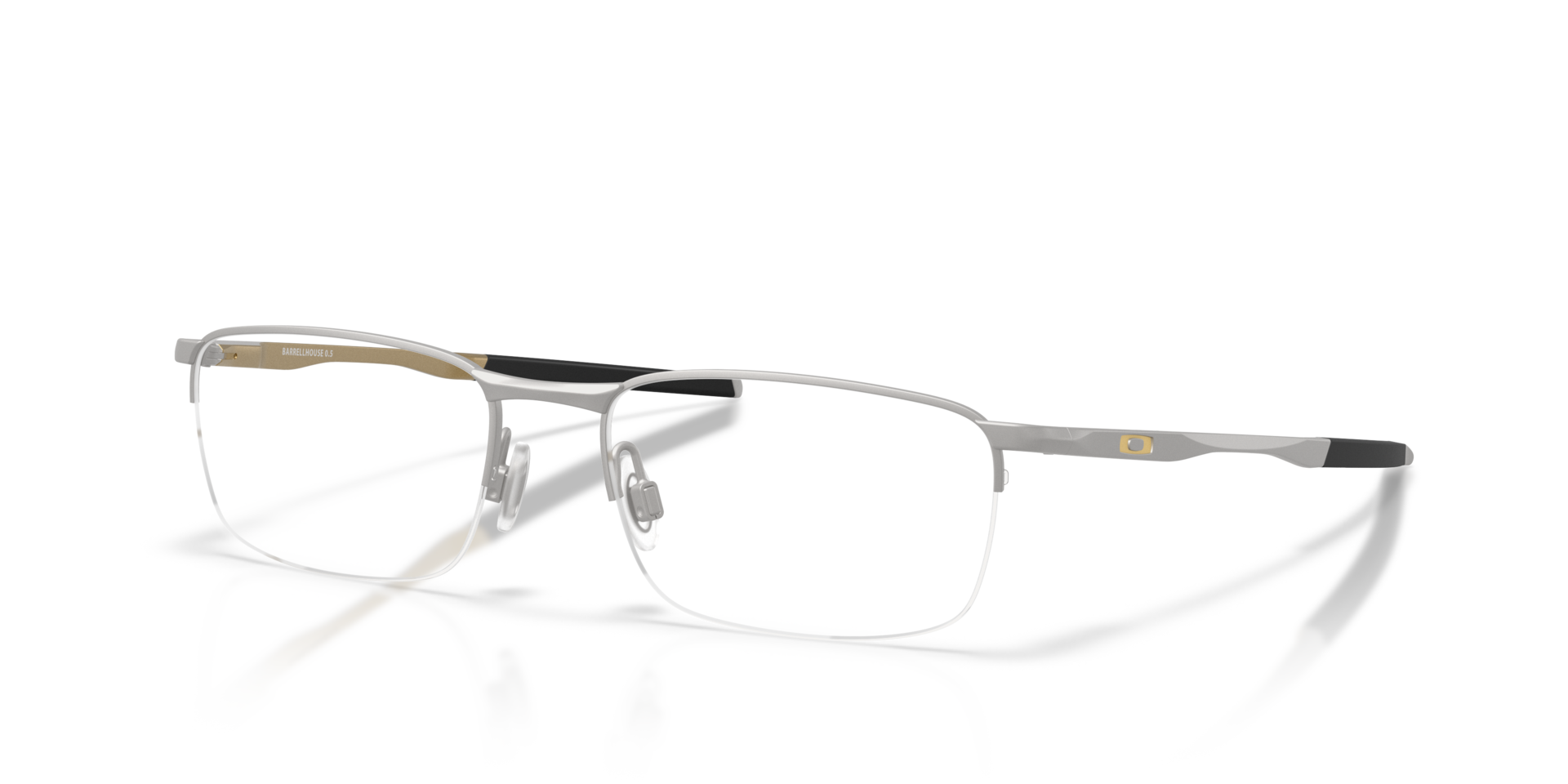 Barrelhouse™ 0.5 Alloy Collection Titanium MetalEyeglass Frames for Glasses Direct, Angle View
