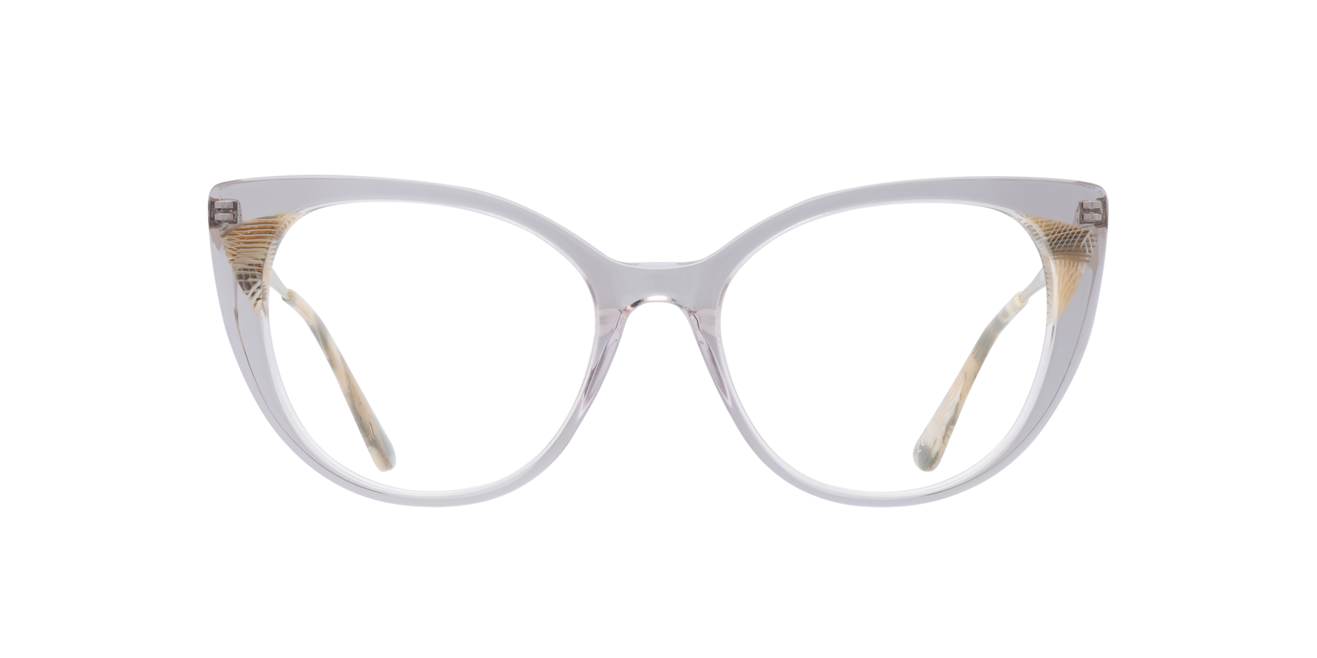 Costantino Pink AcetateEyeglass Frames for Glasses Direct, Front View