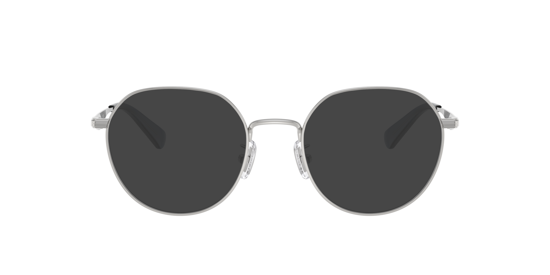 HC5175 Shiny Silver MetalEyeglass Frames for Glasses Direct, with Tinted Lenses