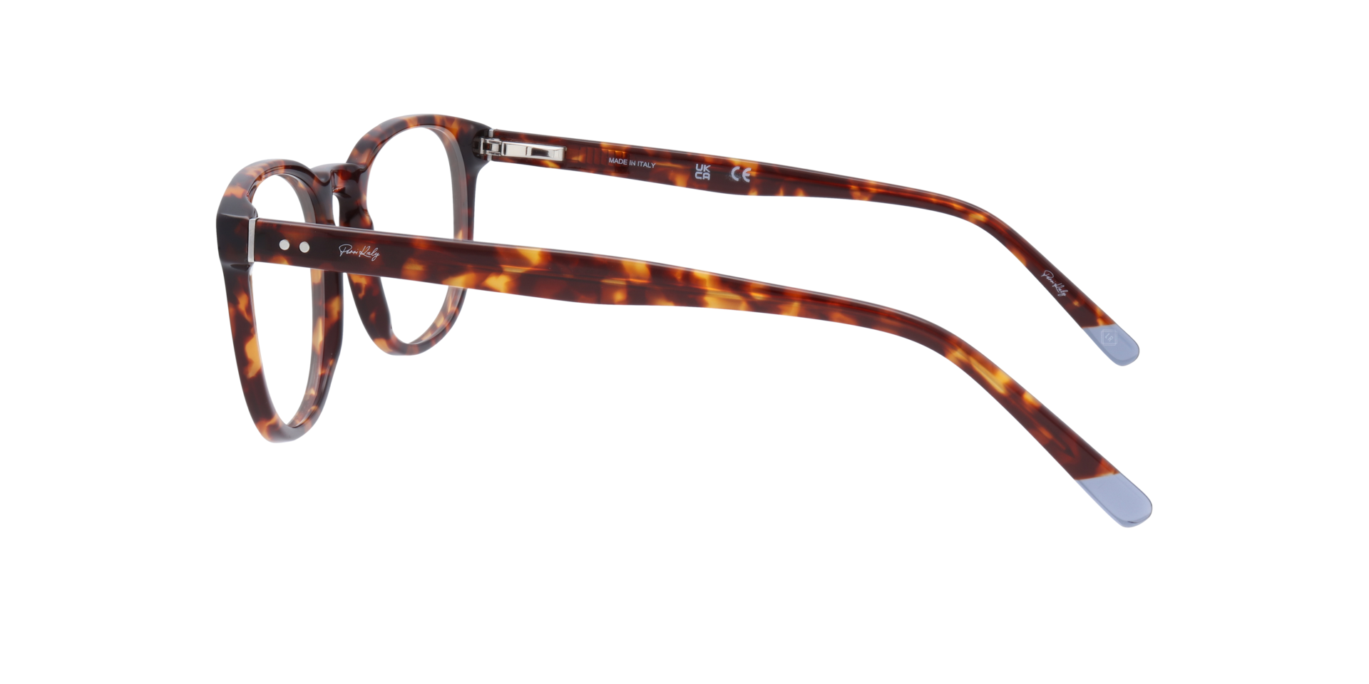 ZERONINE Tortoise AcetateEyeglass Frames for Glasses Direct, Side View