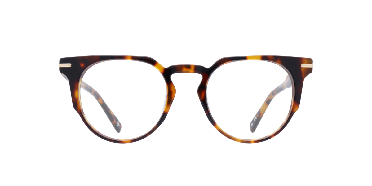 London Retro Unisex Havana Phantos Acetate Eyeglasses Online - Full Rim - Goldhawk