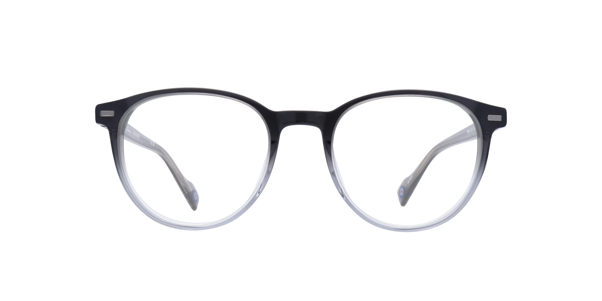 York Grey MetalEyeglass Frames for Glasses Direct, Front View