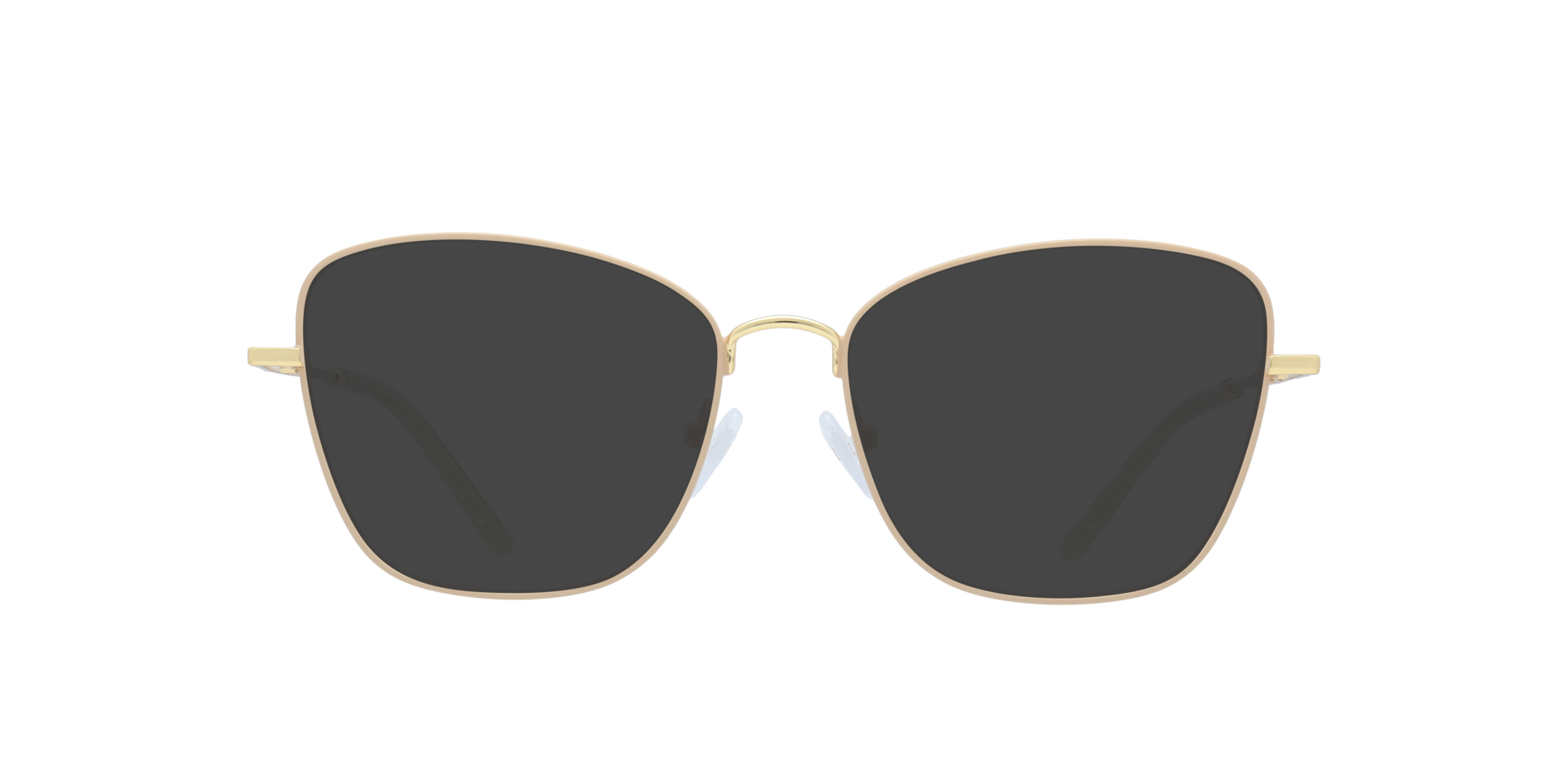 Roma Cream MetalEyeglass Frames for Glasses Direct, with Tinted Lenses