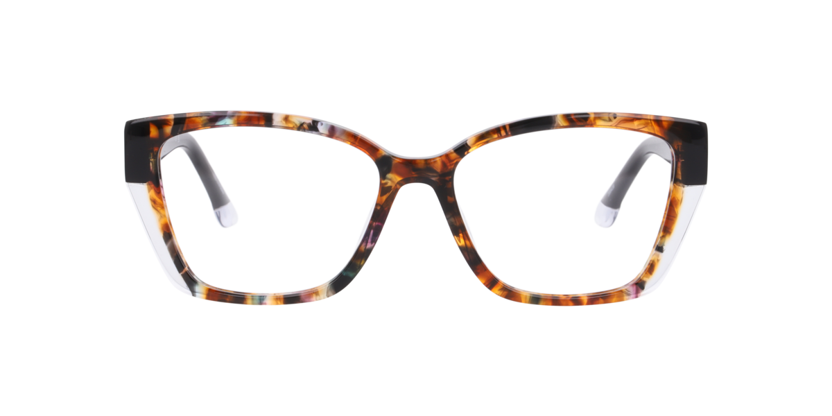 Champion Women's Brown Rectangle Acetate Eyeglasses Online - Full Rim - Culook