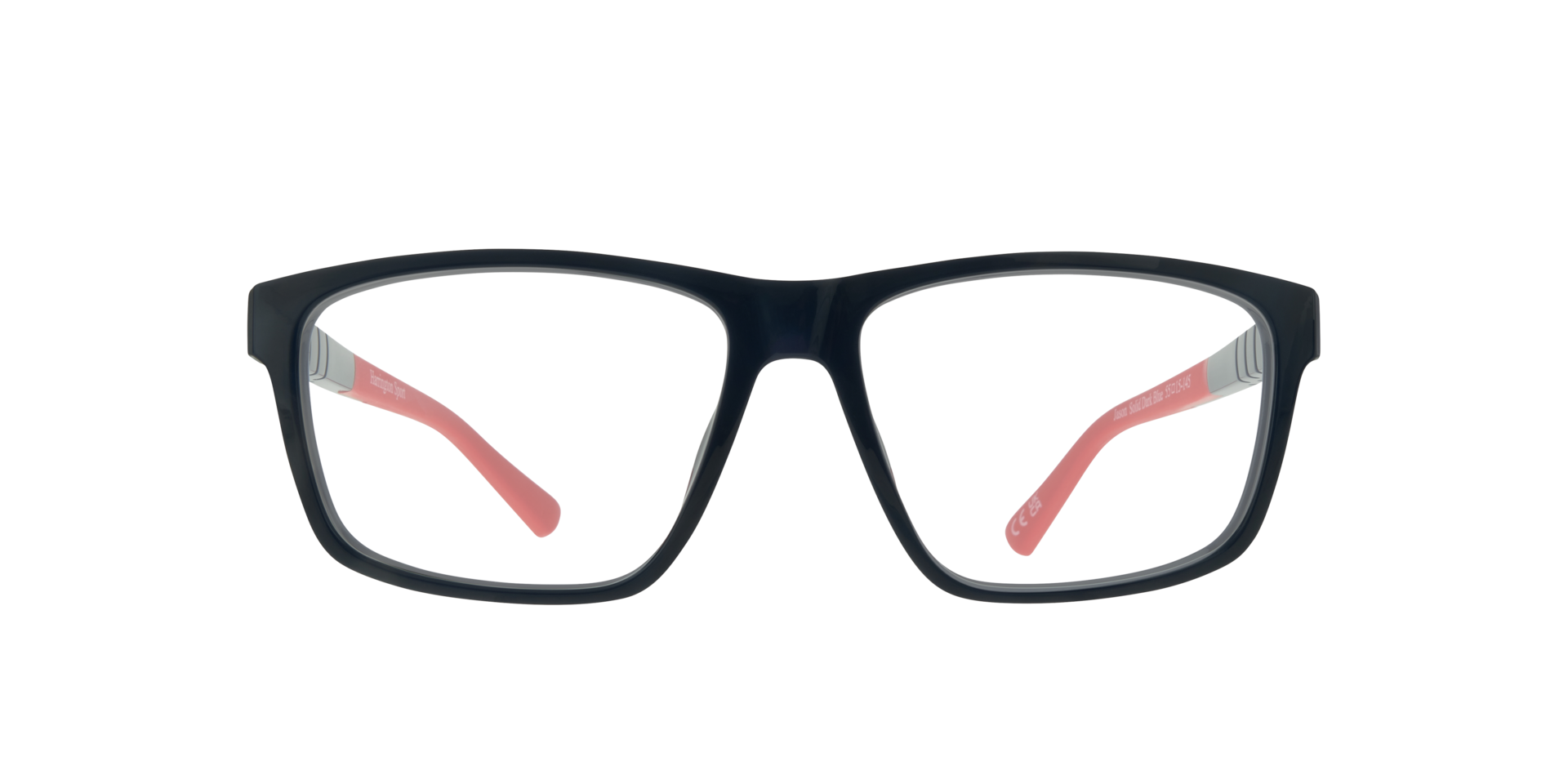 Glasses Direct ™ -Jason Rectangle Black Glasses for Men