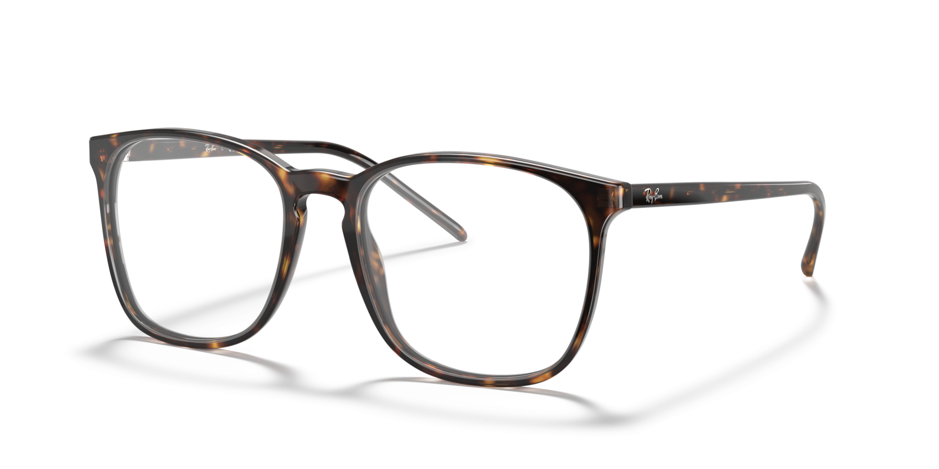 RB5387 Havana AcetateEyeglass Frames for Glasses Direct, Angle View